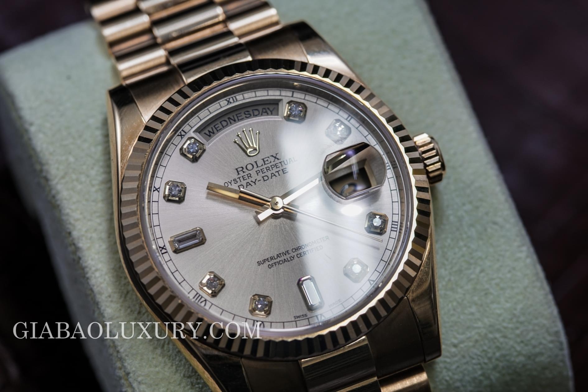 đồng hồ rolex day-date 118238