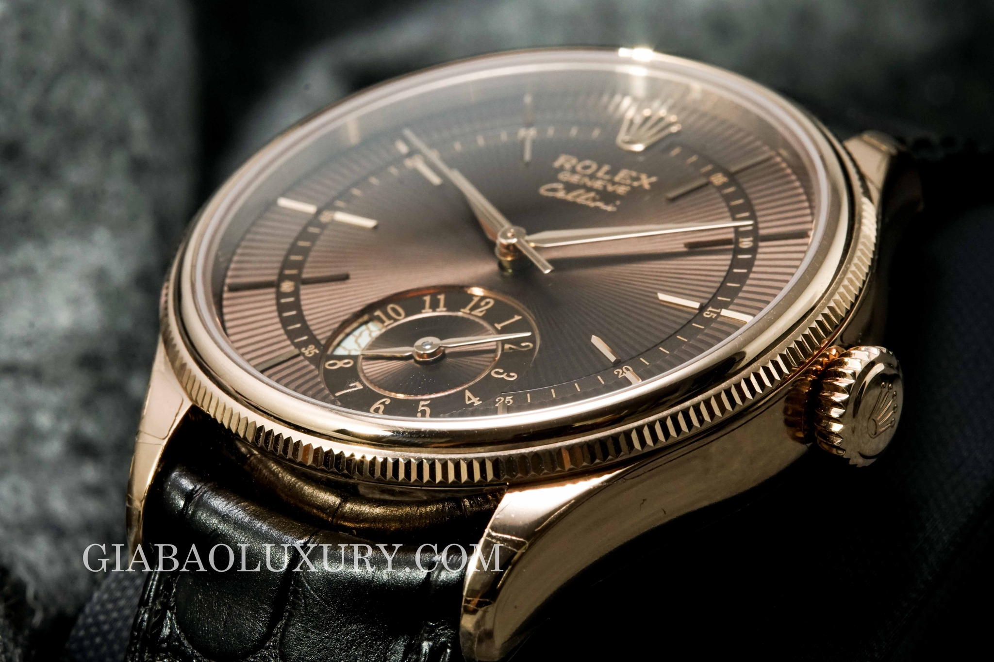 đồng hồ rolex cellini dual time 50525