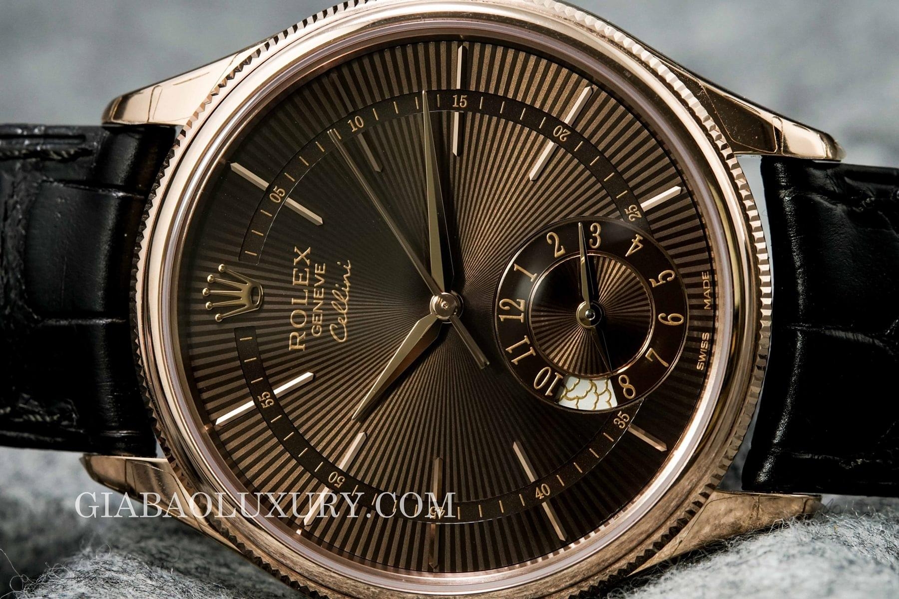 Đồng hồ Rolex Cellini Dual Time 50525