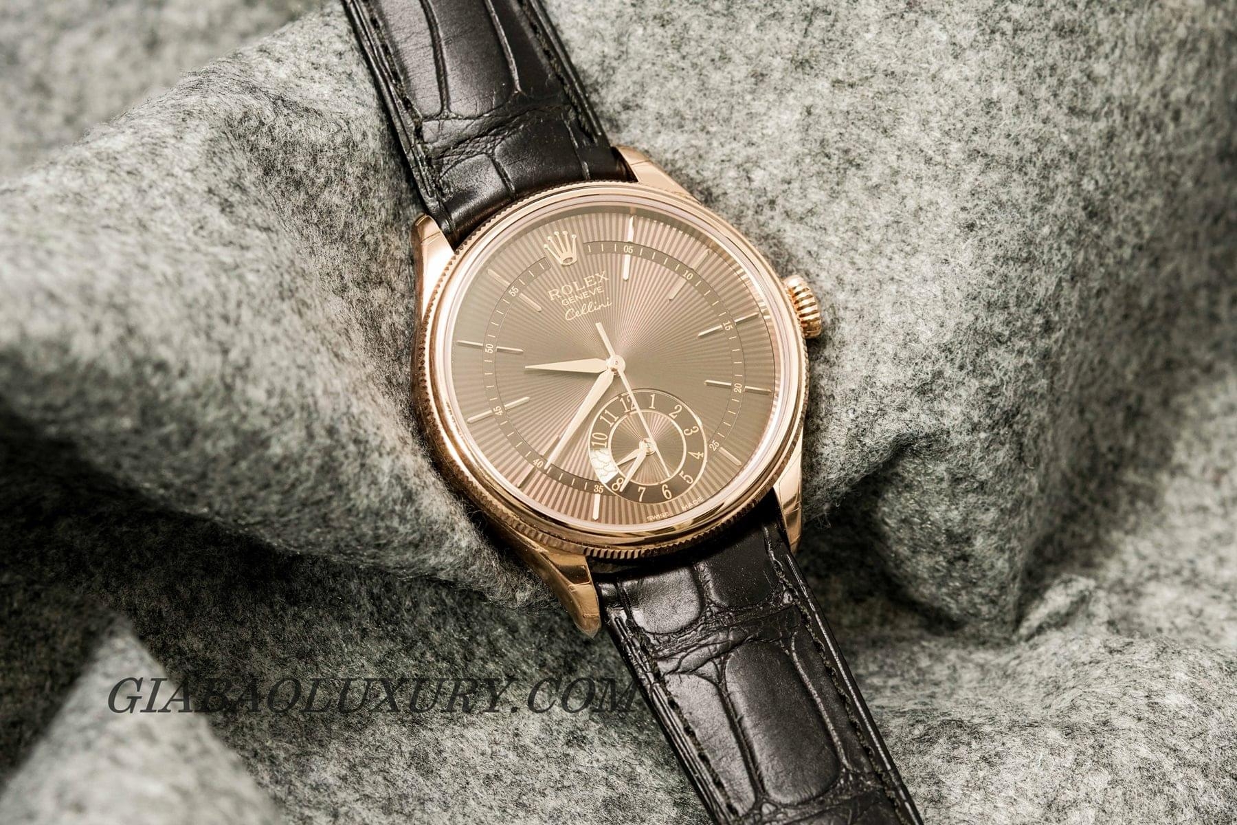 Đồng hồ Rolex Cellini Dual Time 50525