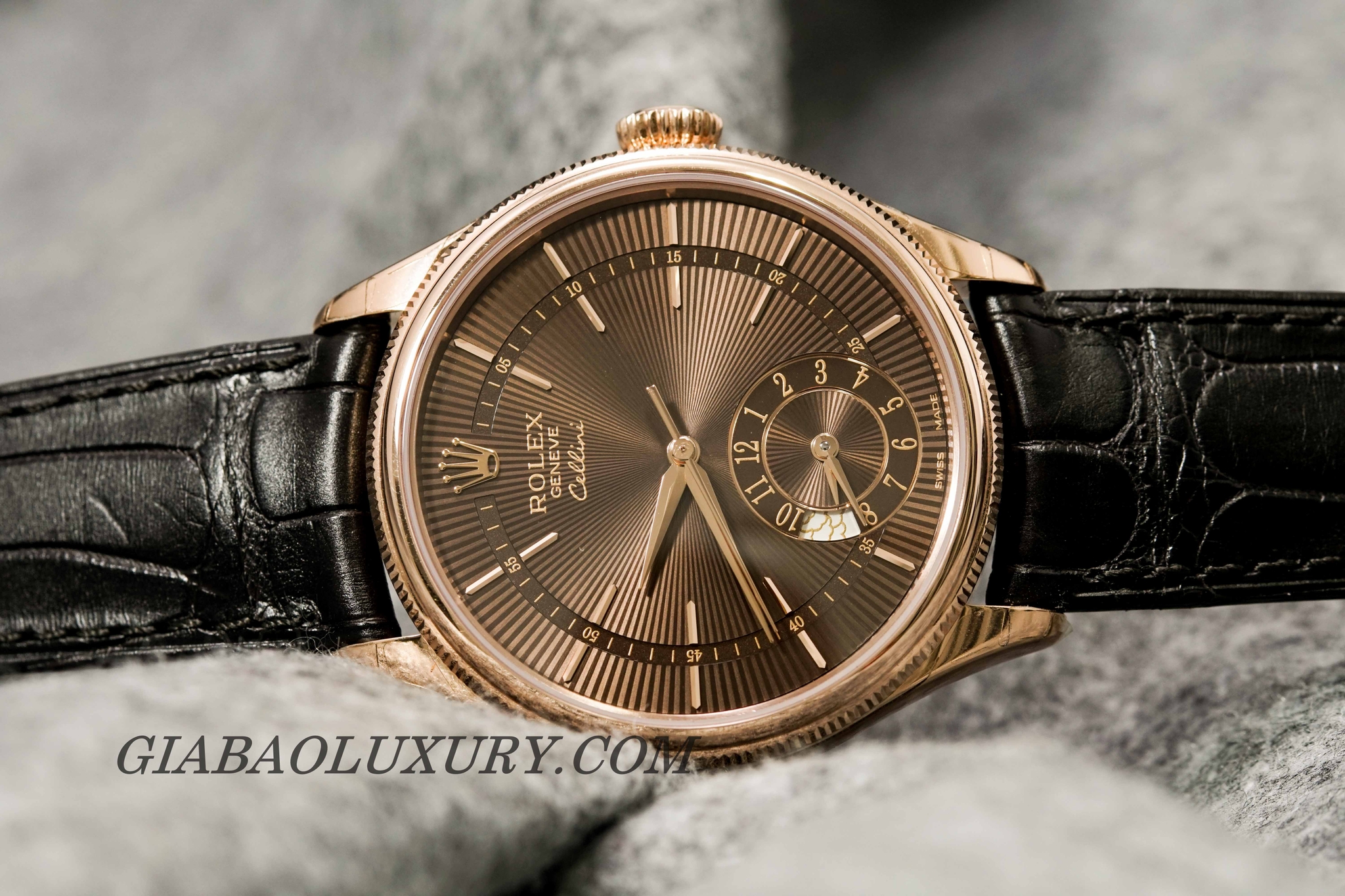 đồng hồ rolex cellini dual time 50525