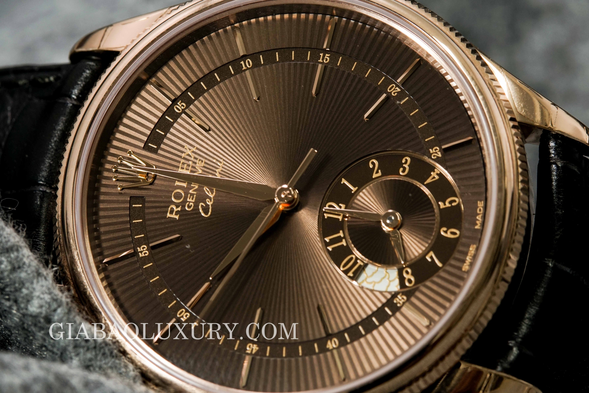 đồng hồ rolex cellini dual time 50525