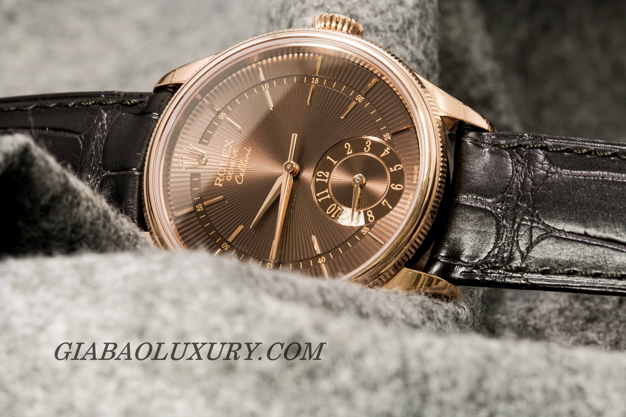 Đồng hồ Rolex Cellini Dual Time 50525