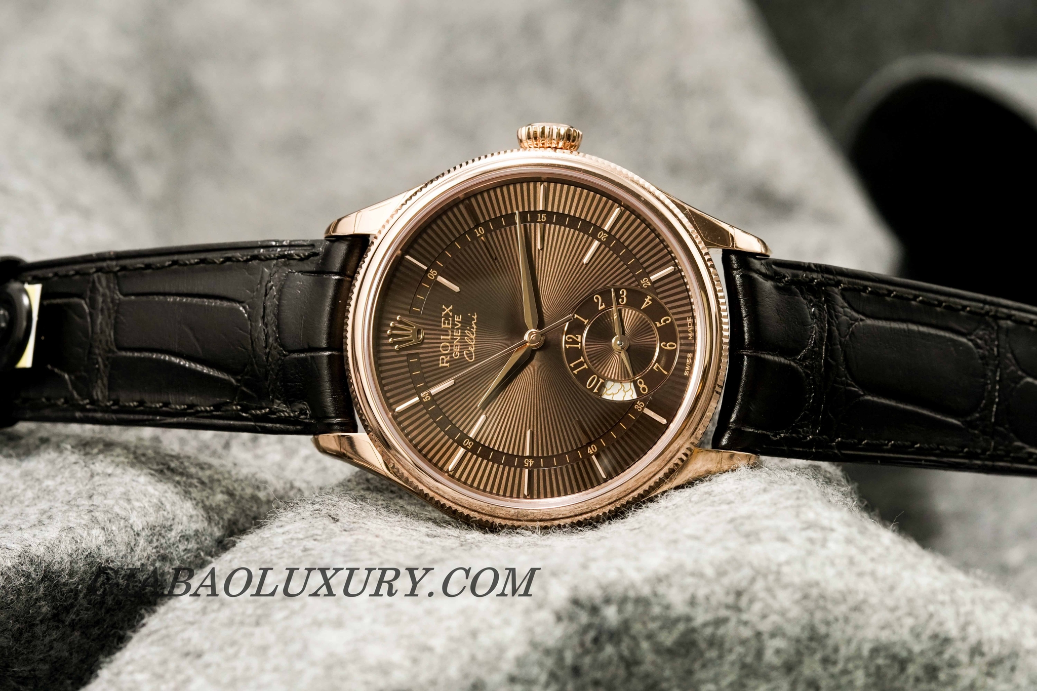 Đồng hồ Rolex Cellini Dual Time 50525