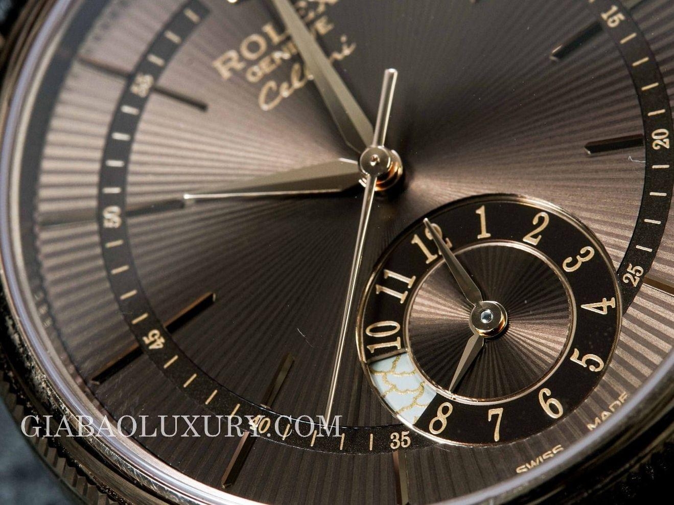 đồng hồ rolex cellini dual time 50525