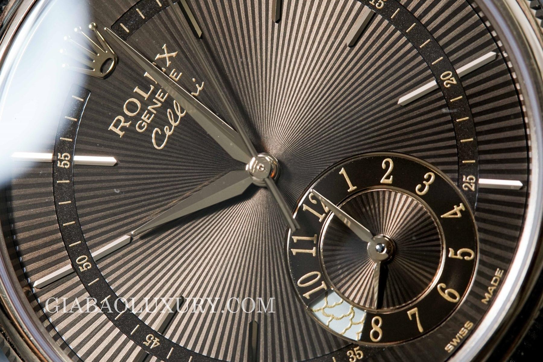 đồng hồ rolex cellini dual time 50525