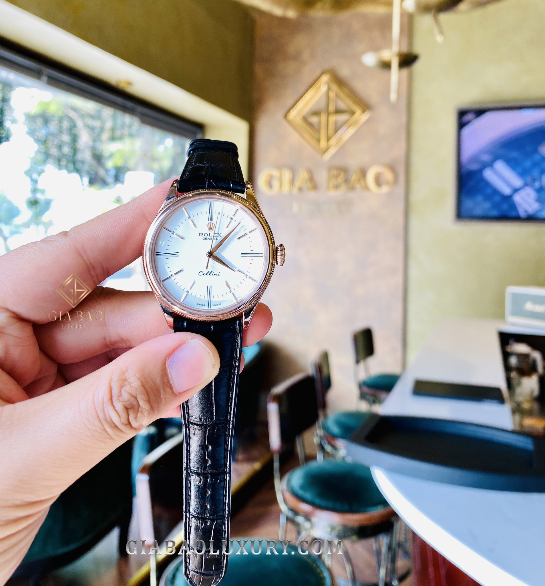 Đồng Hồ Rolex Cellini Time 50505 