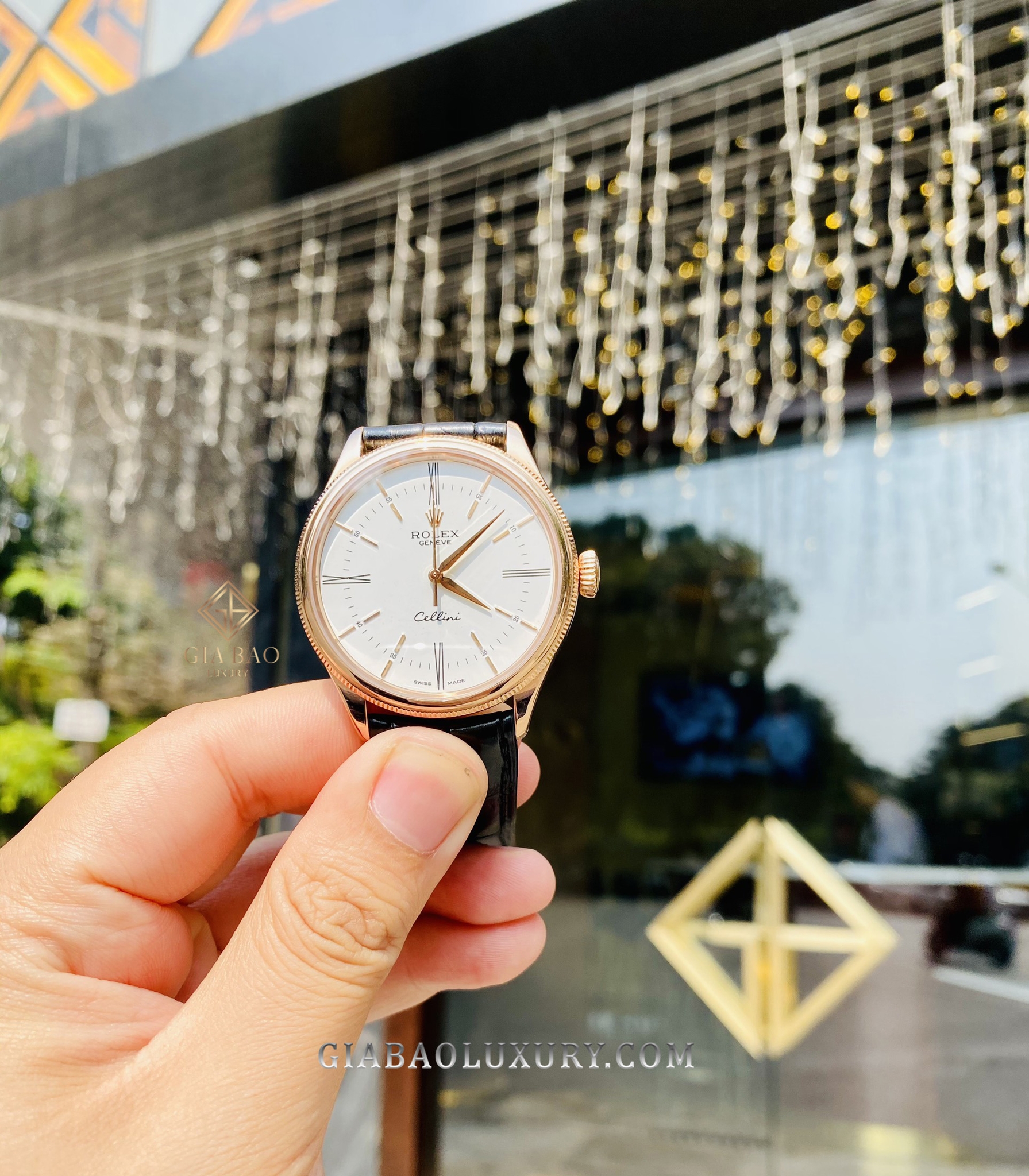 Đồng Hồ Rolex Cellini Time 50505 