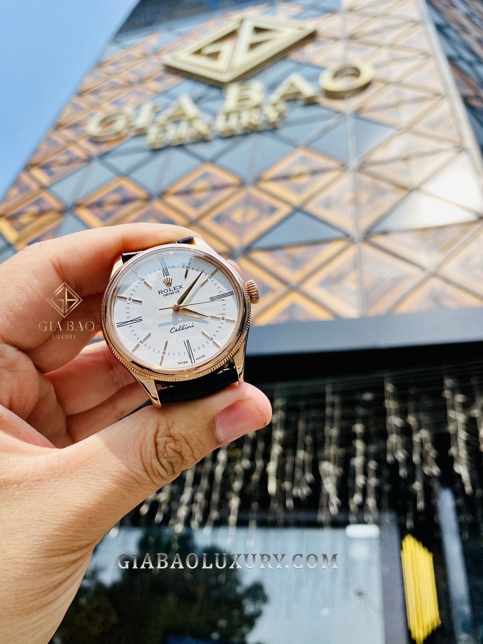 Đồng Hồ Rolex Cellini Time 50505 