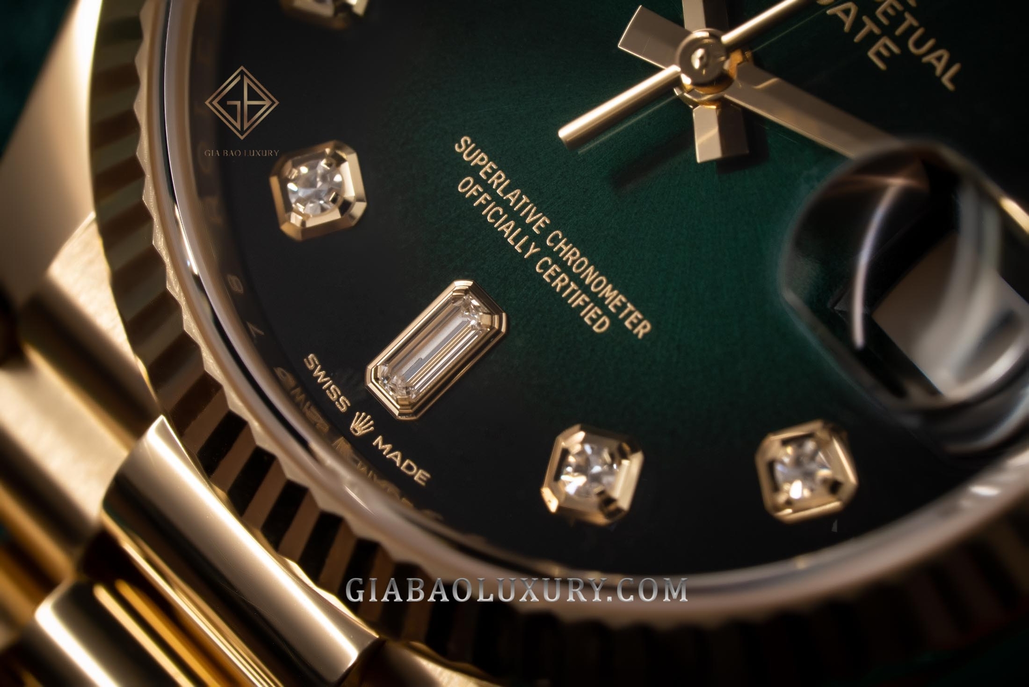 đồng hồ Rolex Day-Date 128238 ombré model mới 2019 tại Việt Nam