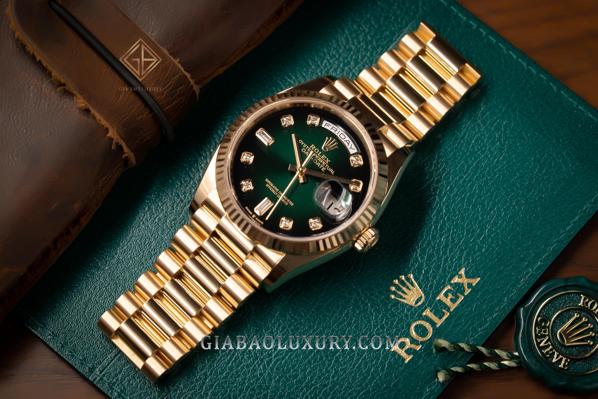 đồng hồ Rolex Day-Date 128238 ombré model mới 2019 tại Việt Nam