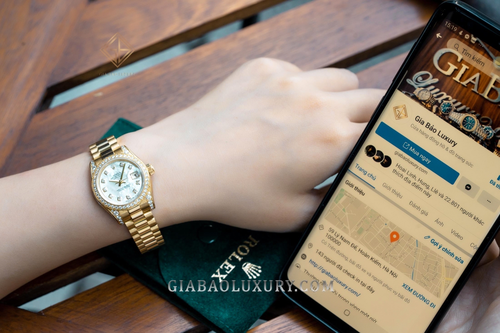 Đồng Hồ Rolex Lady-Datejust 179158 Mặt Số Vỏ Trai Trắng