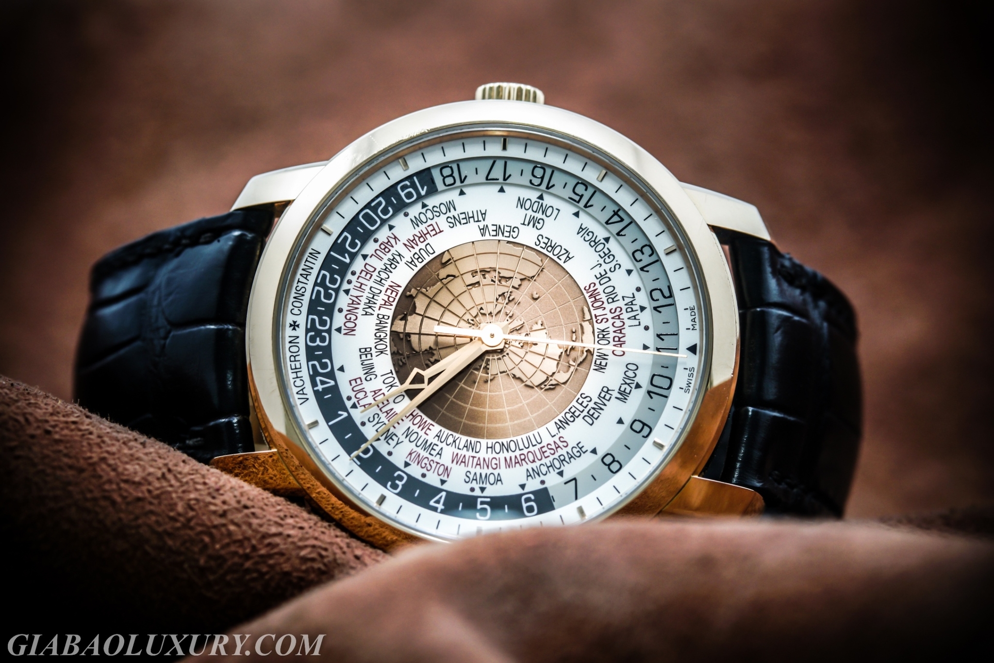 ĐỒNG HỒ VACHERON CONSTANTIN TRADITIONNELLE WORLD TIME