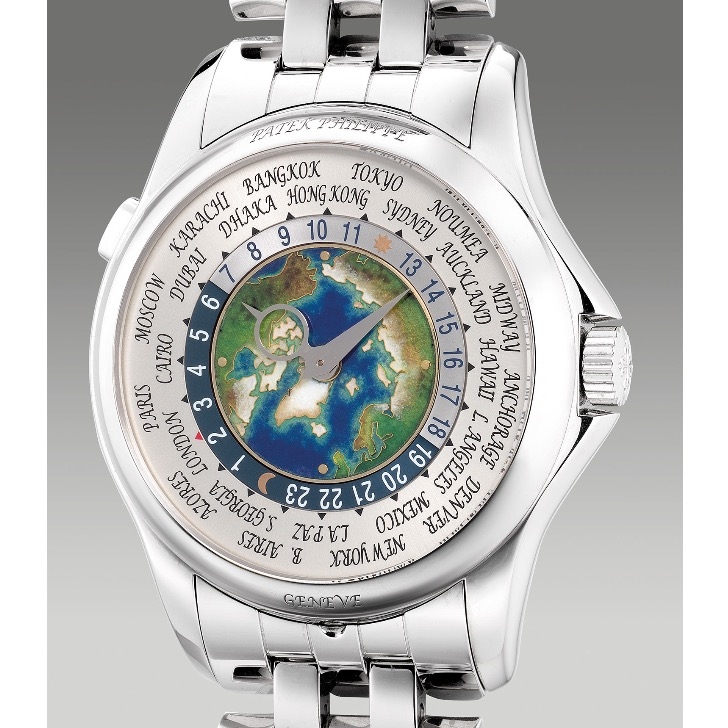 Lot 1112: Patek Philippe World Time ref. 5131/1P