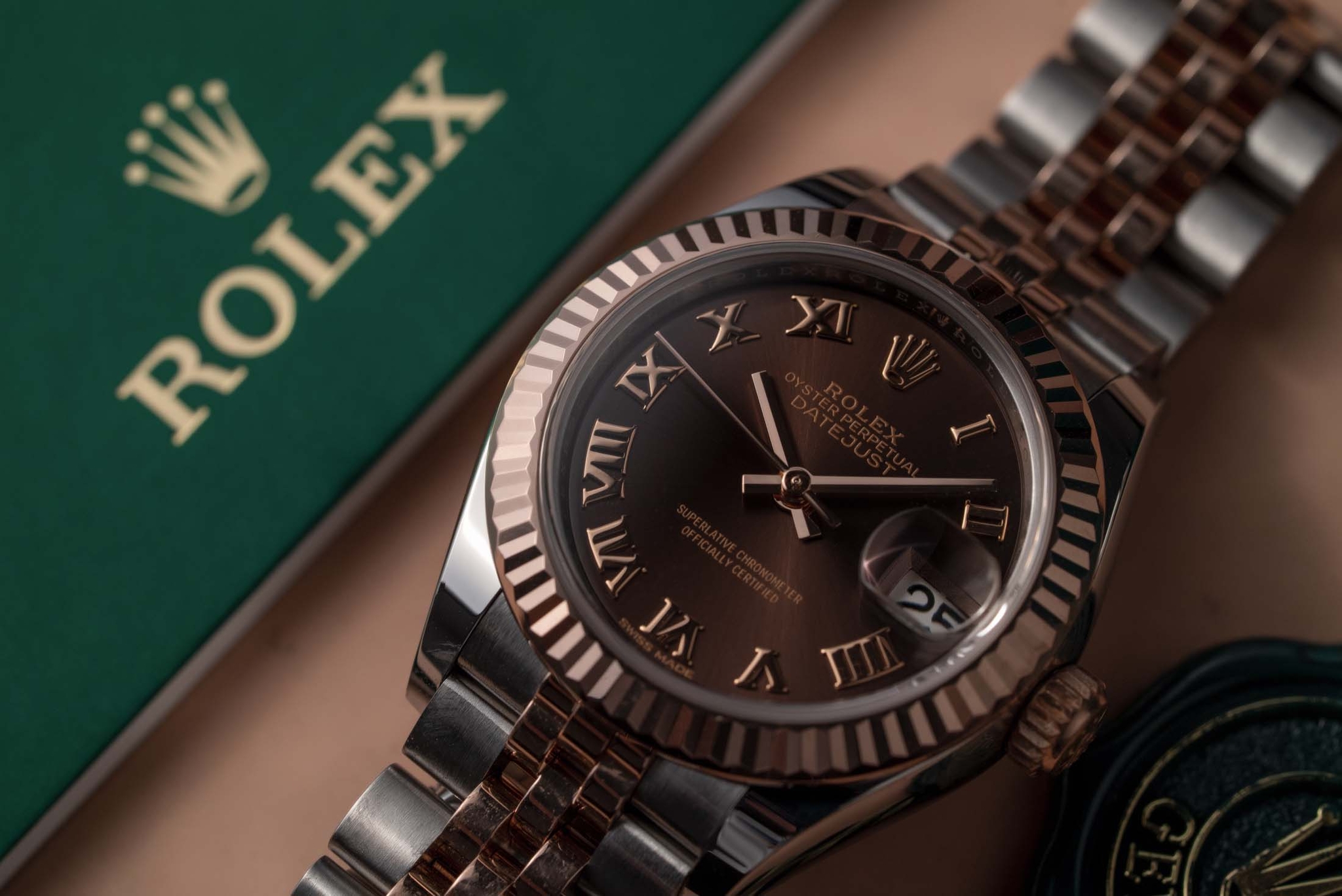 Đồng hồ Rolex Lady-Datejust 279171 Mặt Số Chocolate Cọc Số La Mã (Likenew)
