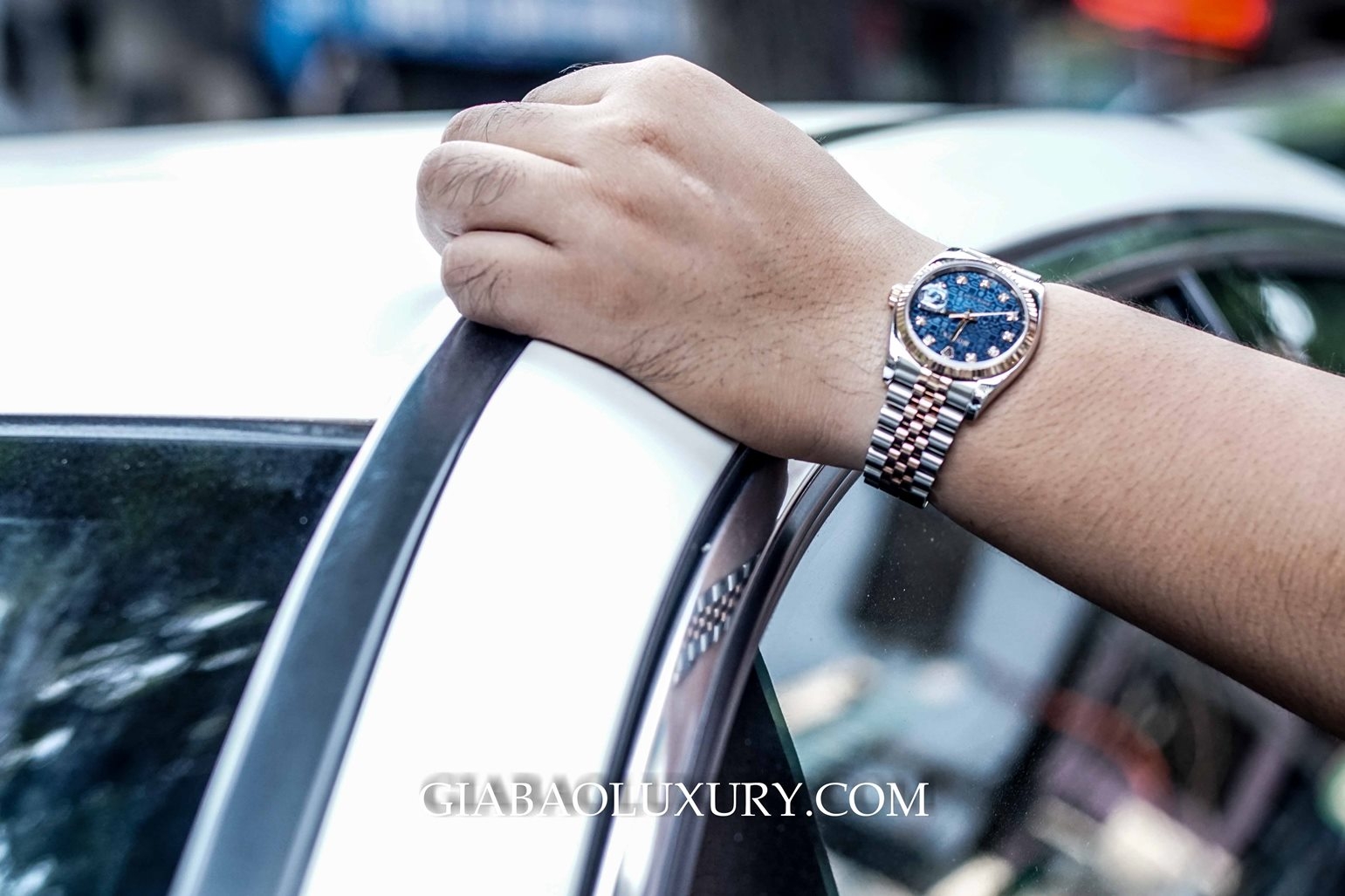 Hiếm - Đồng Hồ Rolex Oyster Perpetual Datejust 116231 Vi Tính Xanh