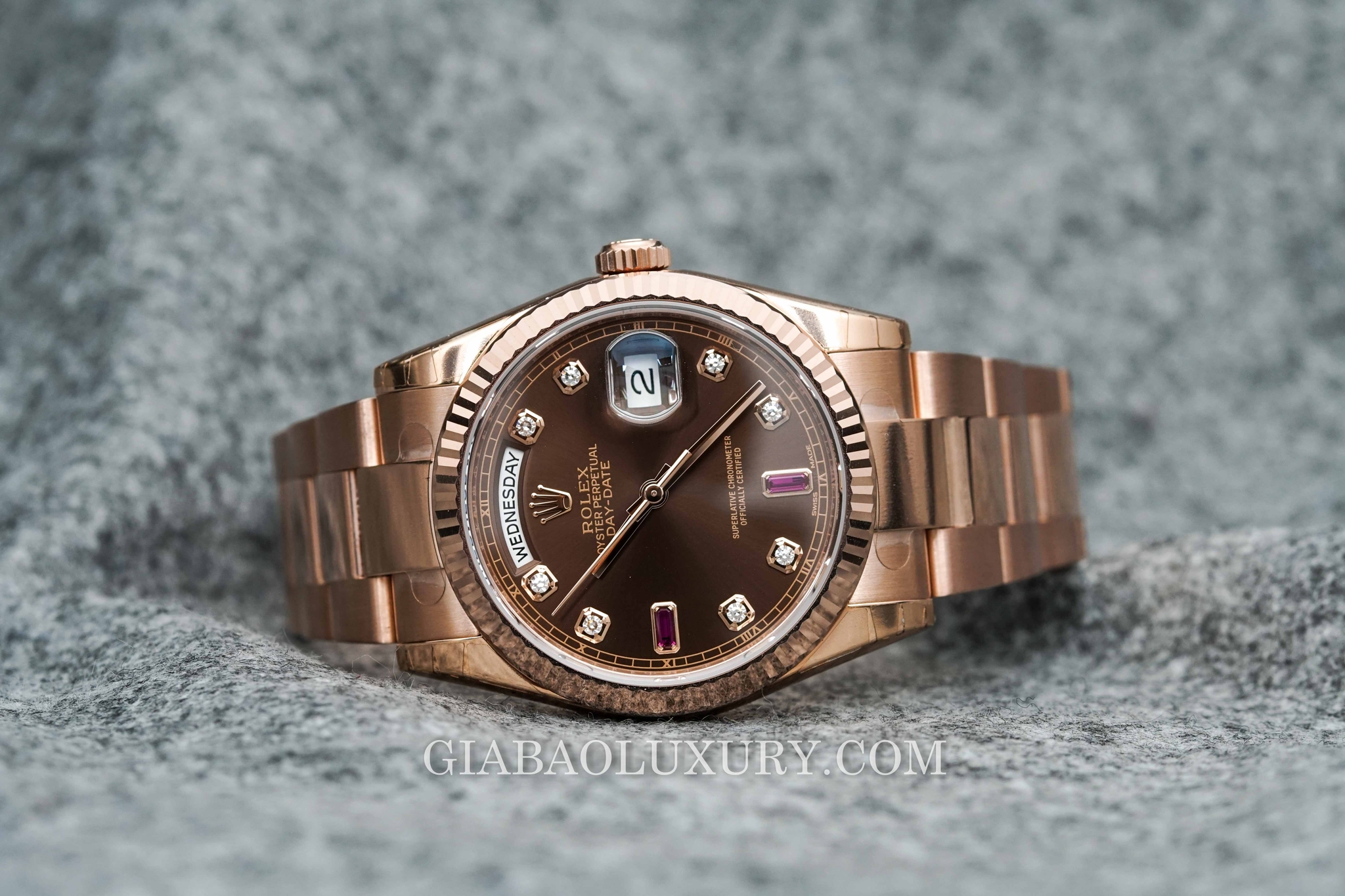 Review đồng hồ Rolex Day-Date 118235