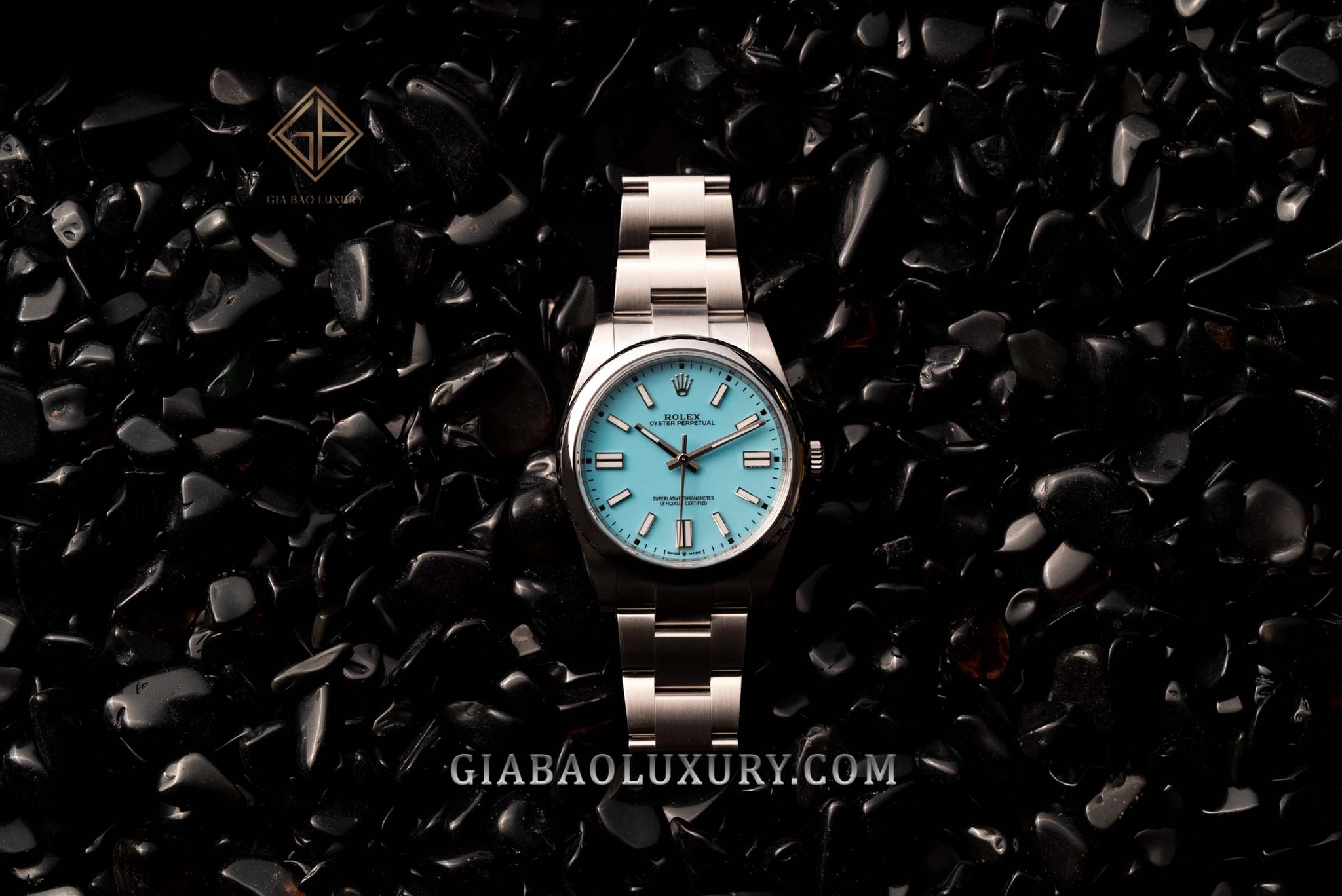 Đồng Hồ Rolex Oyster Perpetual 41 124300 Mặt Số Ice Blue