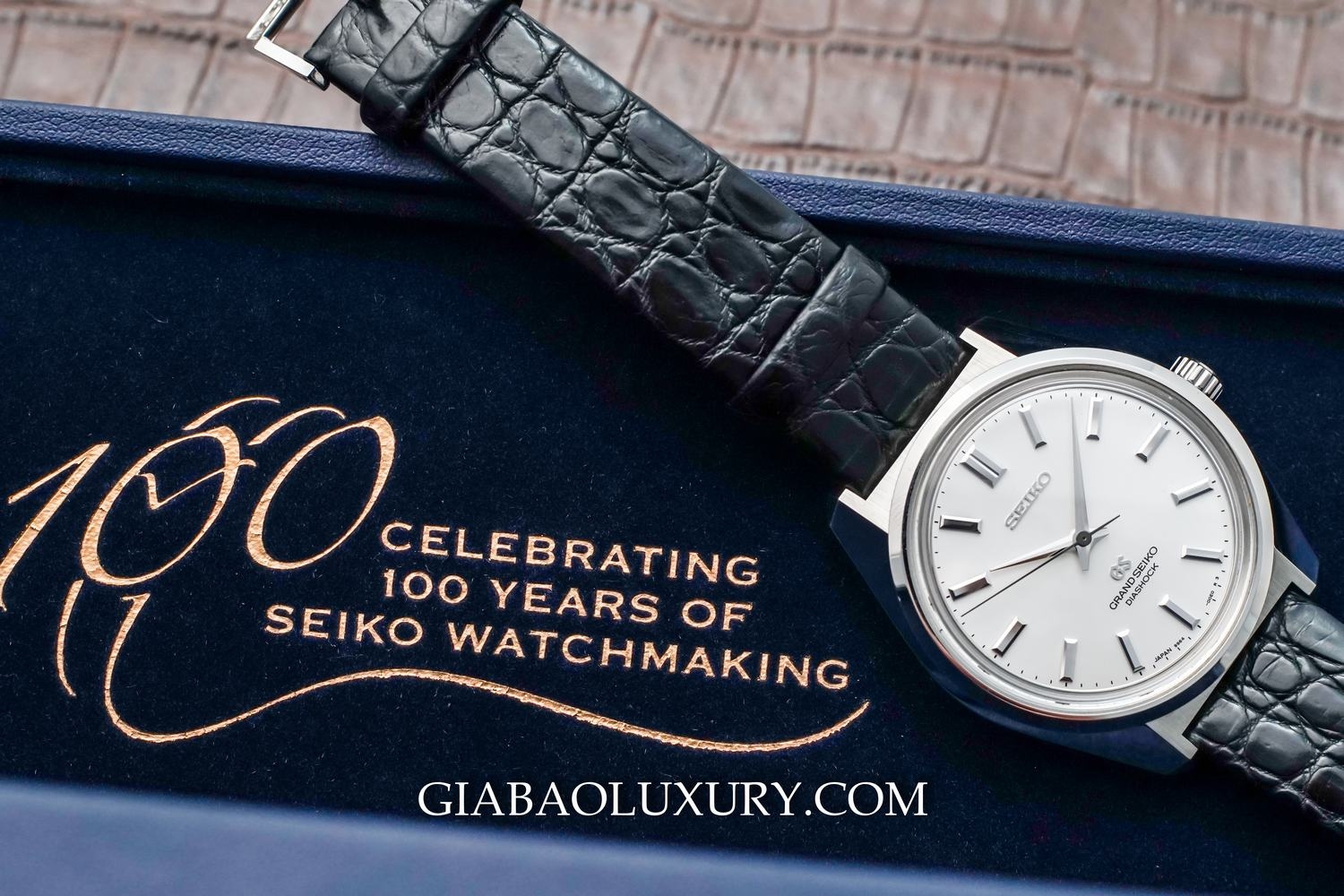 Review đồng hồ Grand Seiko phiên bản kỷ niệm 100 năm sản xuất đồng hồ của  Seiko