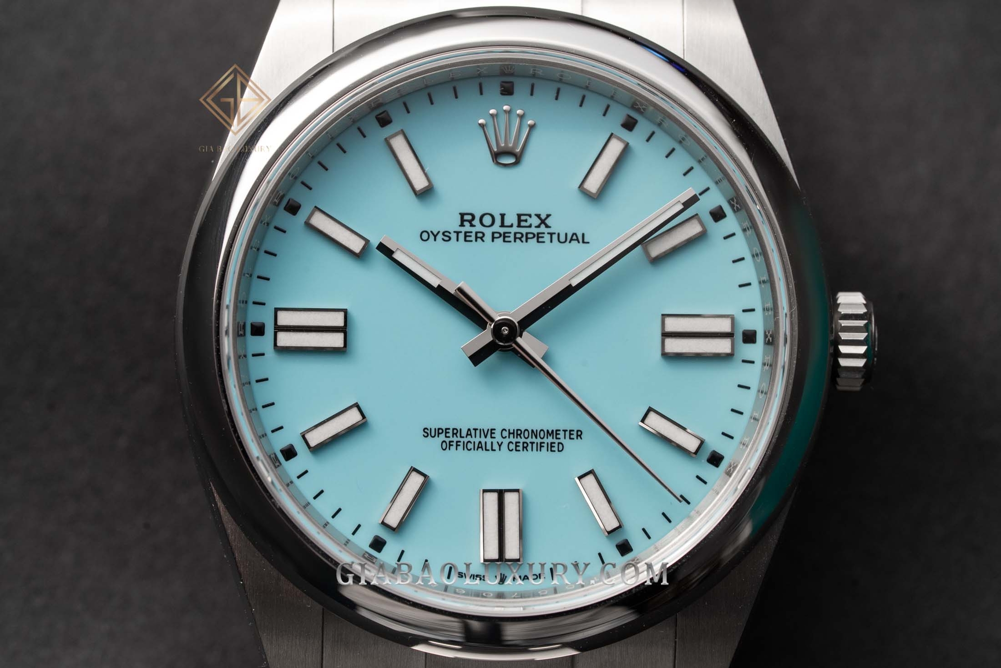 Đồng Hồ Rolex Oyster Perpetual 41 124300 Mặt Số Ice Blue