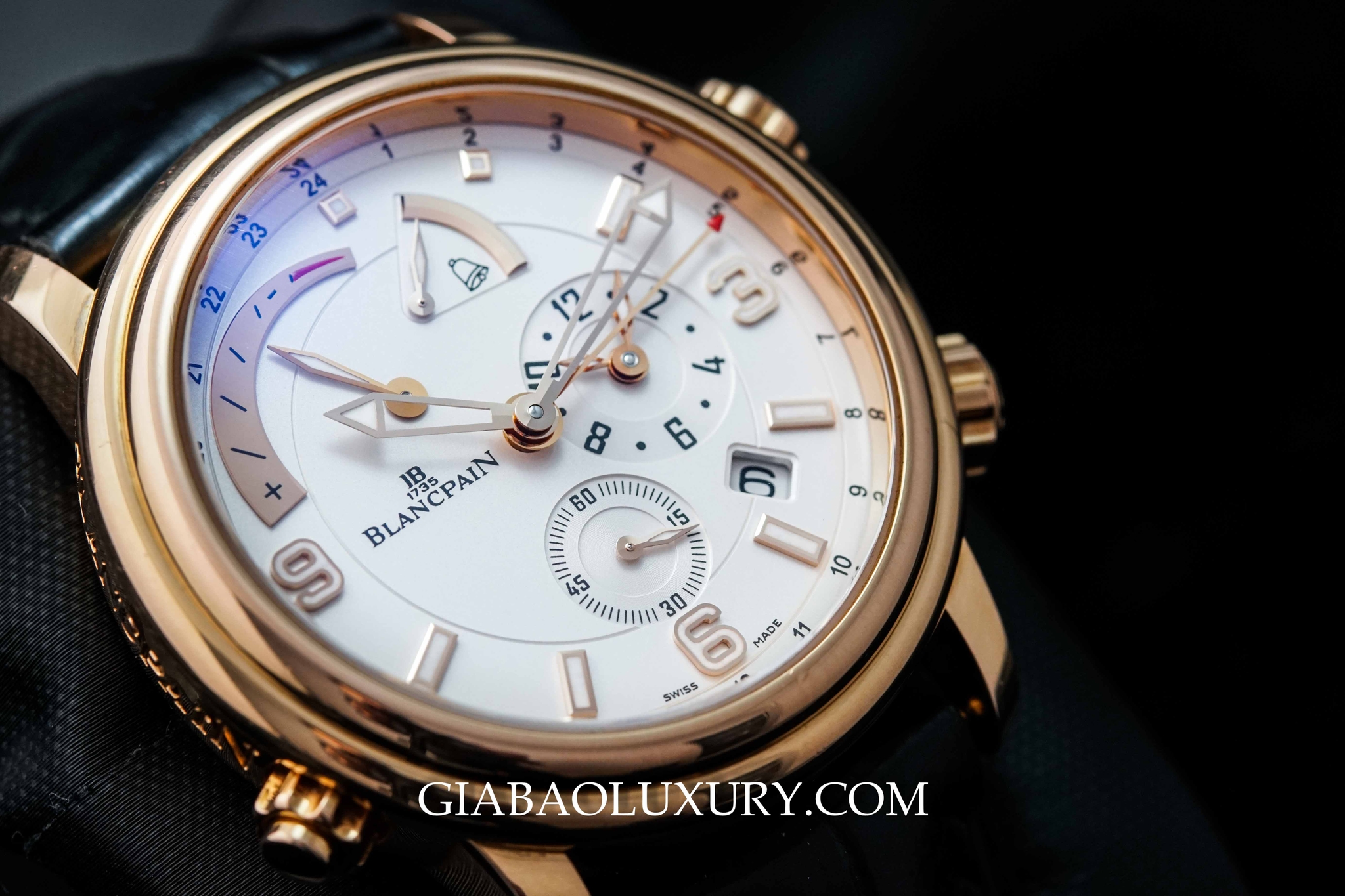 Đồng Hồ Blancpain Léman Réveil GMT