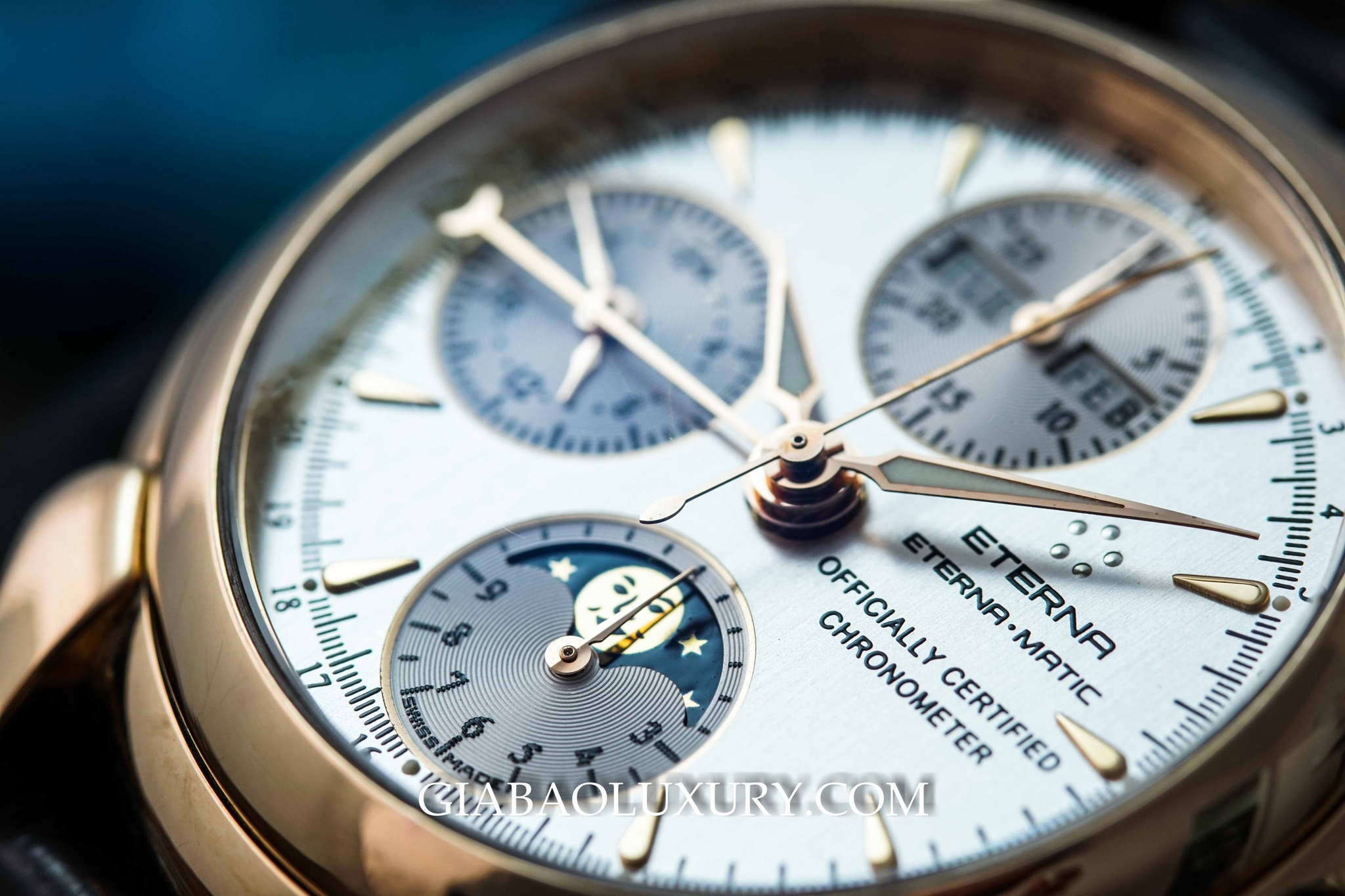 Đồng Hồ Eterna 1948 Moonphase Chronograph