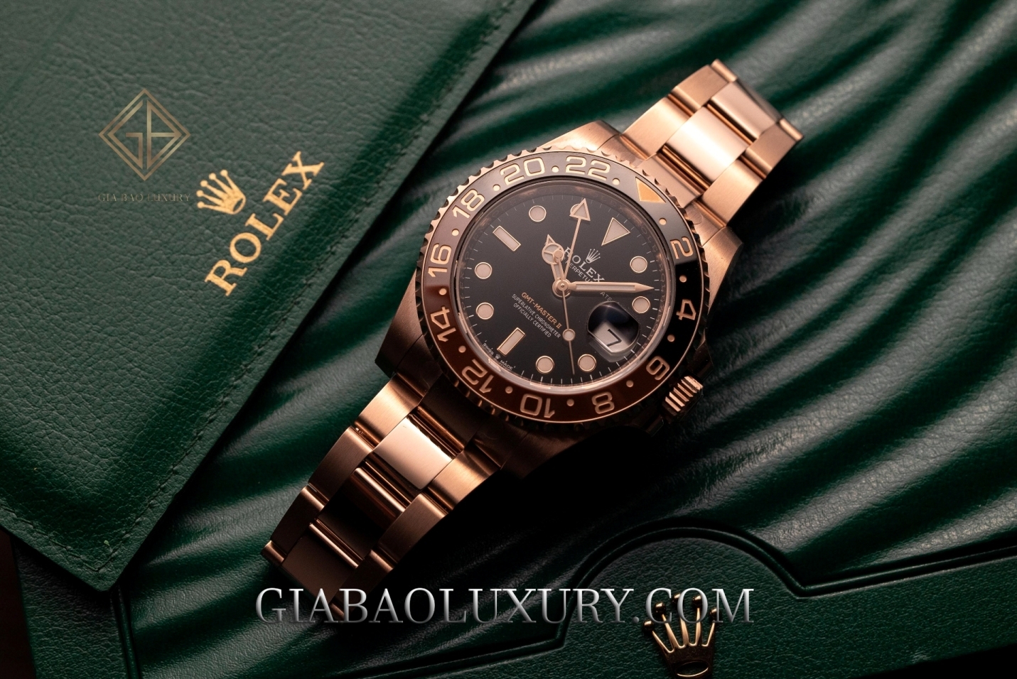 Đồng Hồ Rolex GMT Master II 126715CHNR