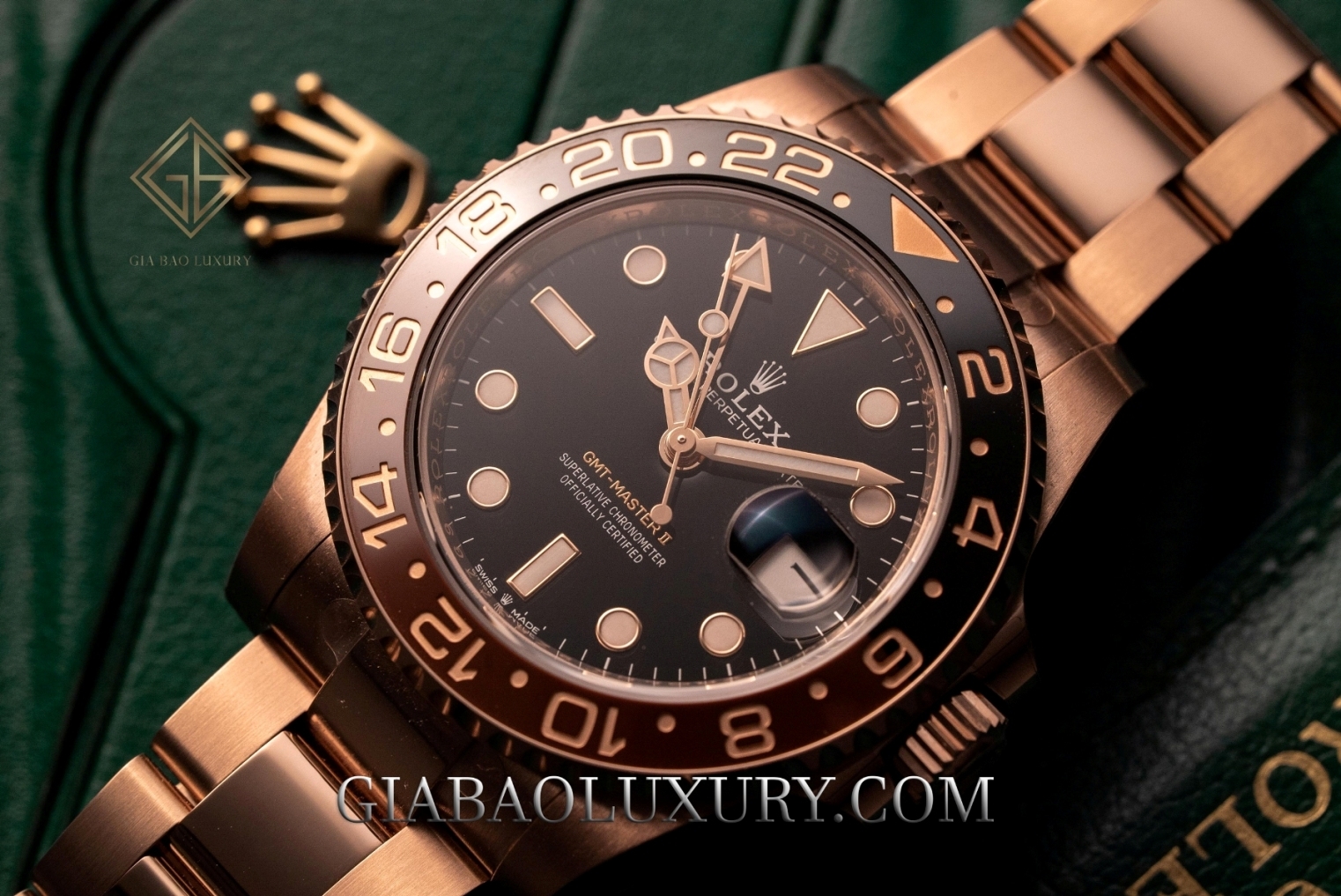 Đồng Hồ Rolex GMT Master II 126715CHNR