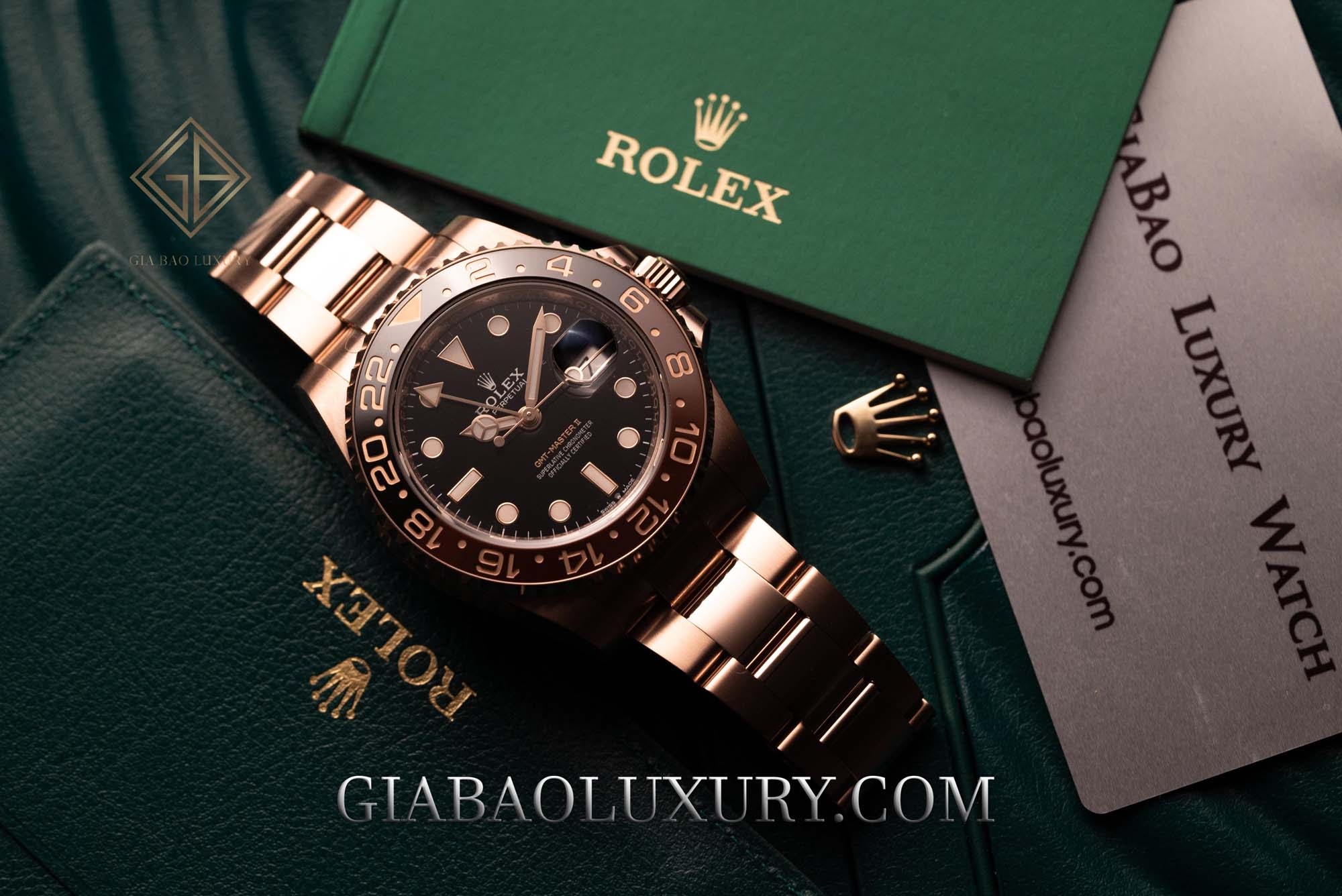 Đồng Hồ Rolex GMT-Master II 126715CHNR