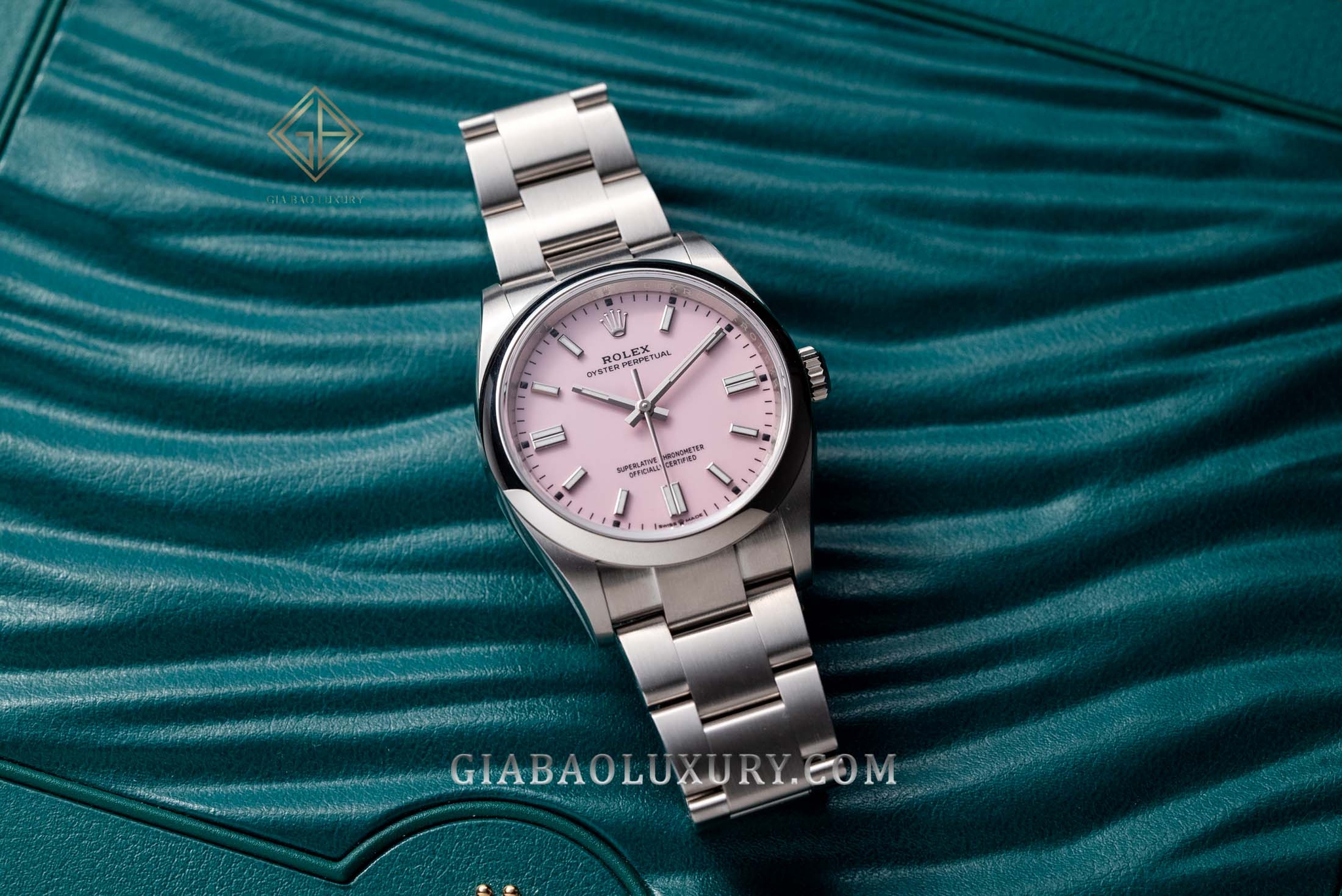 Đồng Hồ Rolex Oyster Perpetual 36 126000 Mặt Số Hồng Candy