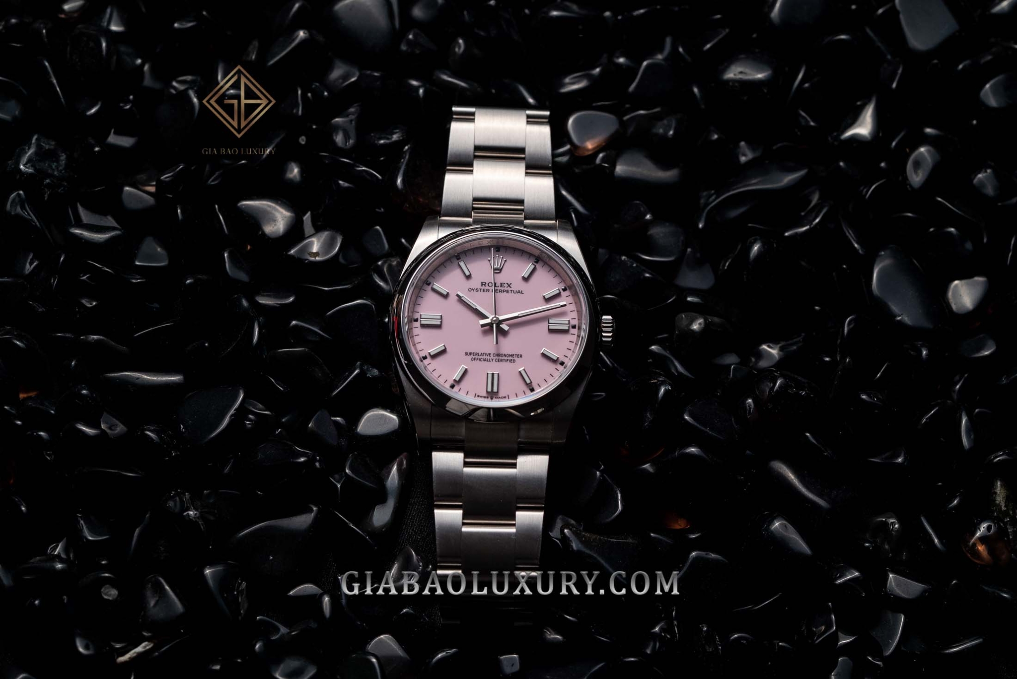 Đồng Hồ Rolex Oyster Perpetual 36 126000 Mặt Số Hồng Candy