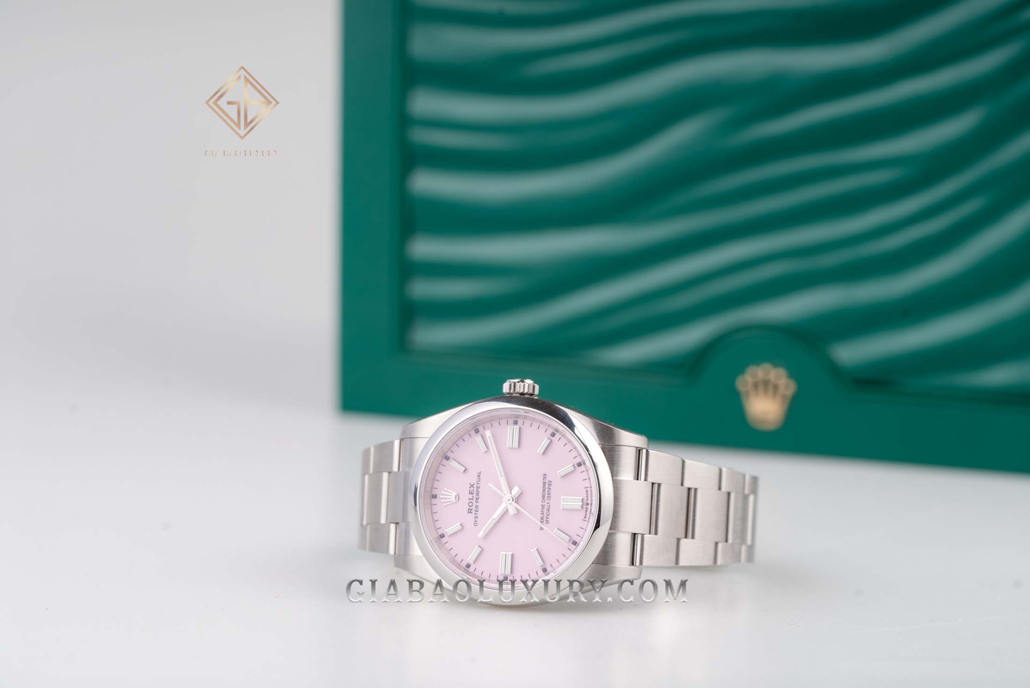 Đồng Hồ Rolex Oyster Perpetual 36 126000 Mặt Số Hồng Candy