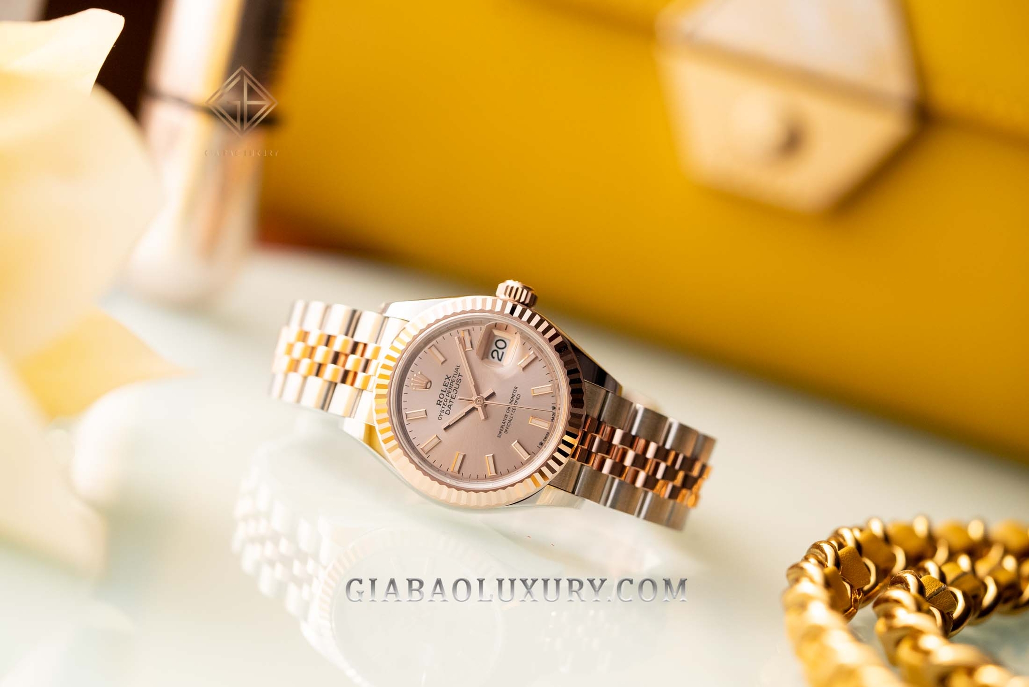 Đồng Hồ Rolex Lady-Datejust 279171 Mặt Số Sundust