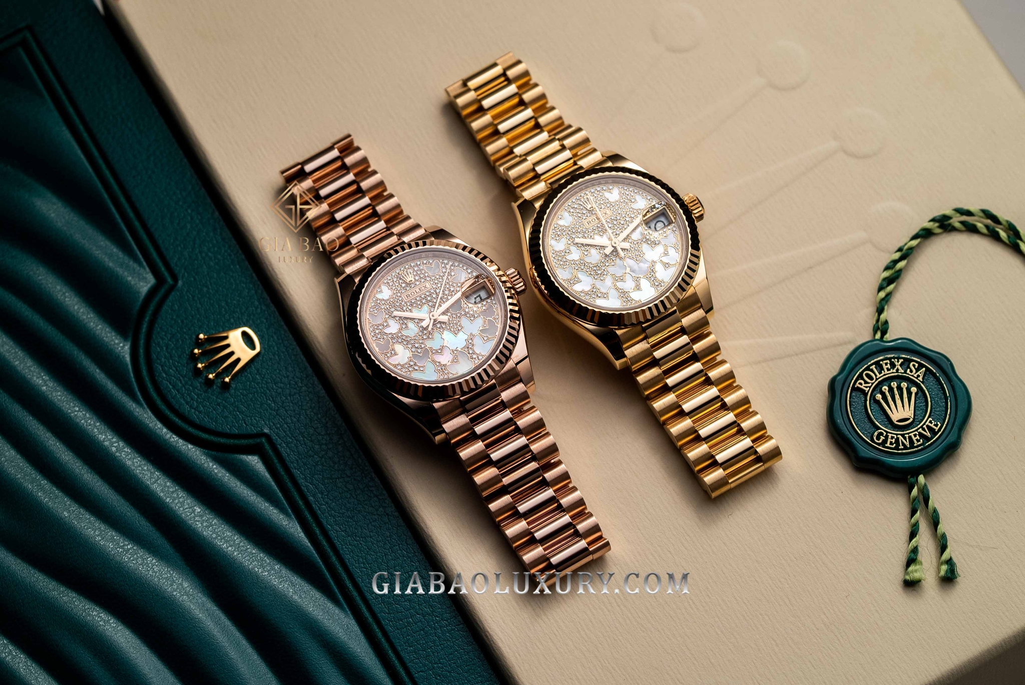 Đồng Hồ Rolex Datejust 278278 Mặt Số Butterfly