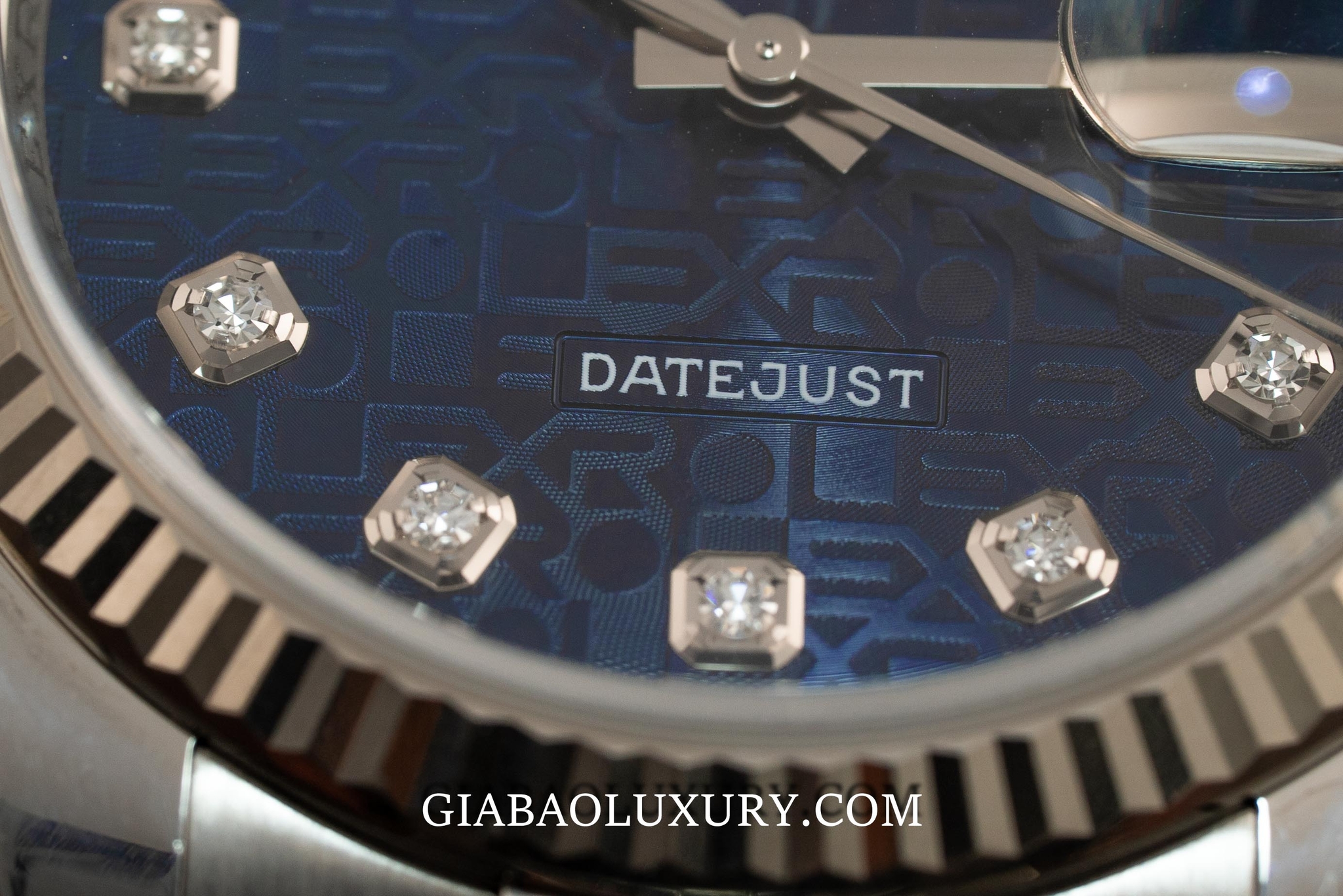 Đồng hồ Rolex Datejust 116234 Mặt Số Vi Tính Xanh