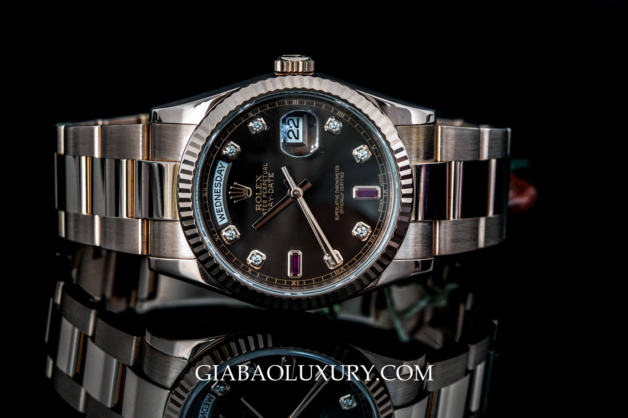 đồng hồ Rolex Day-Date 118235 Ruby Đỏ