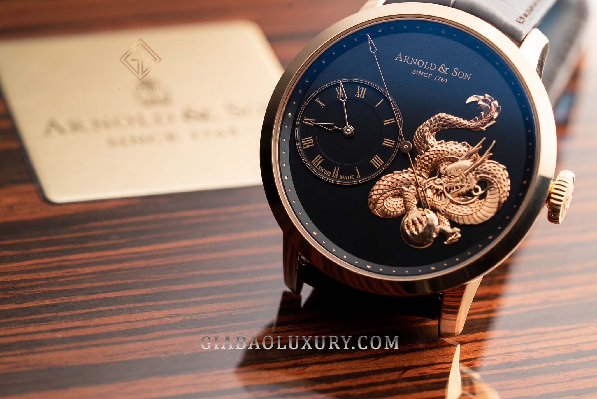 Đồng hồ Arnold & Son Metiers d'Art TB Dragon Limited Edition 1ARAP.B04A.C120P-121P