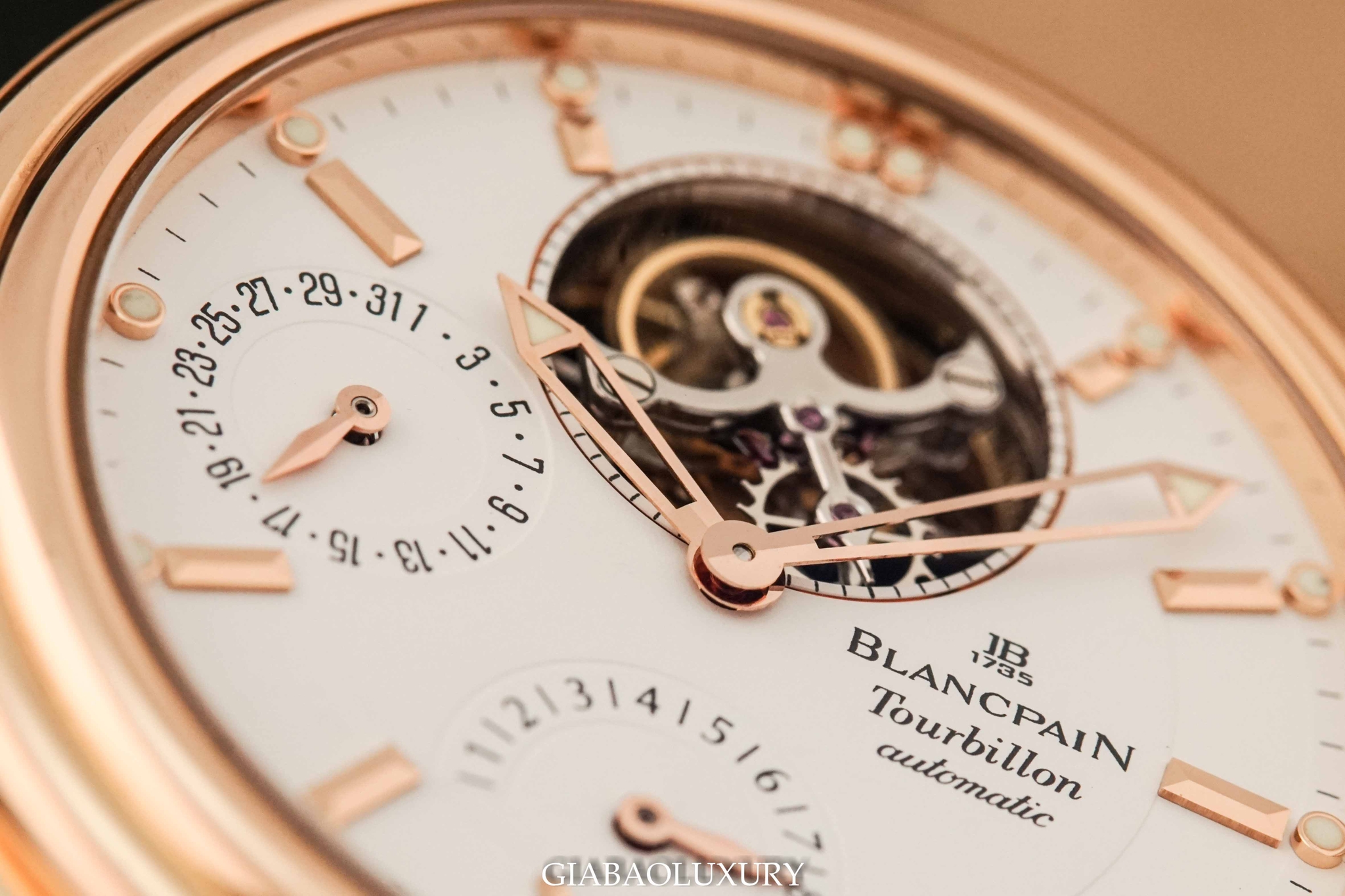 Đồng Hồ Blancpain Léman Tourbillon Date Power Reserve