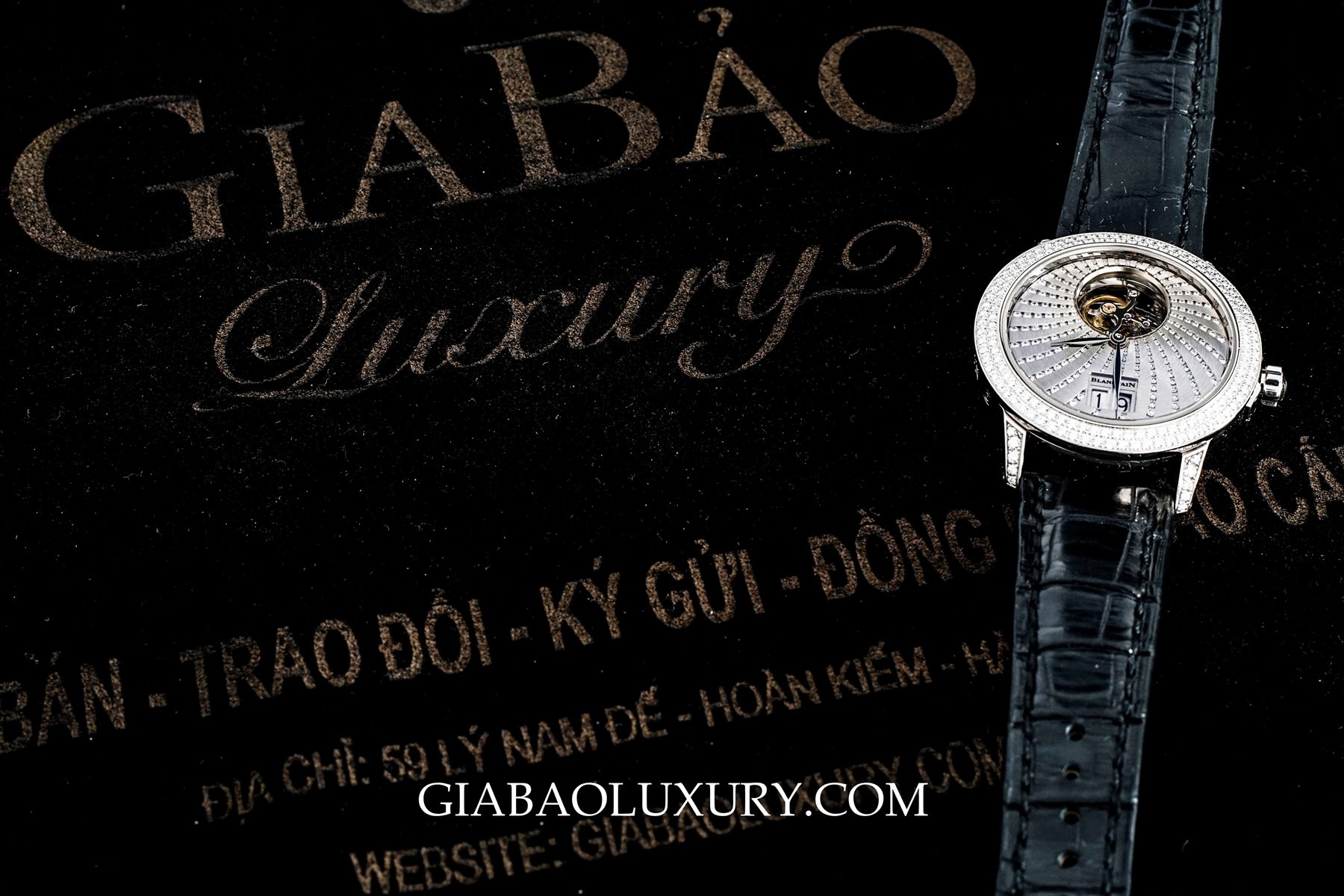 ĐỒNG HỒ BLANCPAIN LÉMAN TOURBILLON GRANDE DATE DIAMANTS