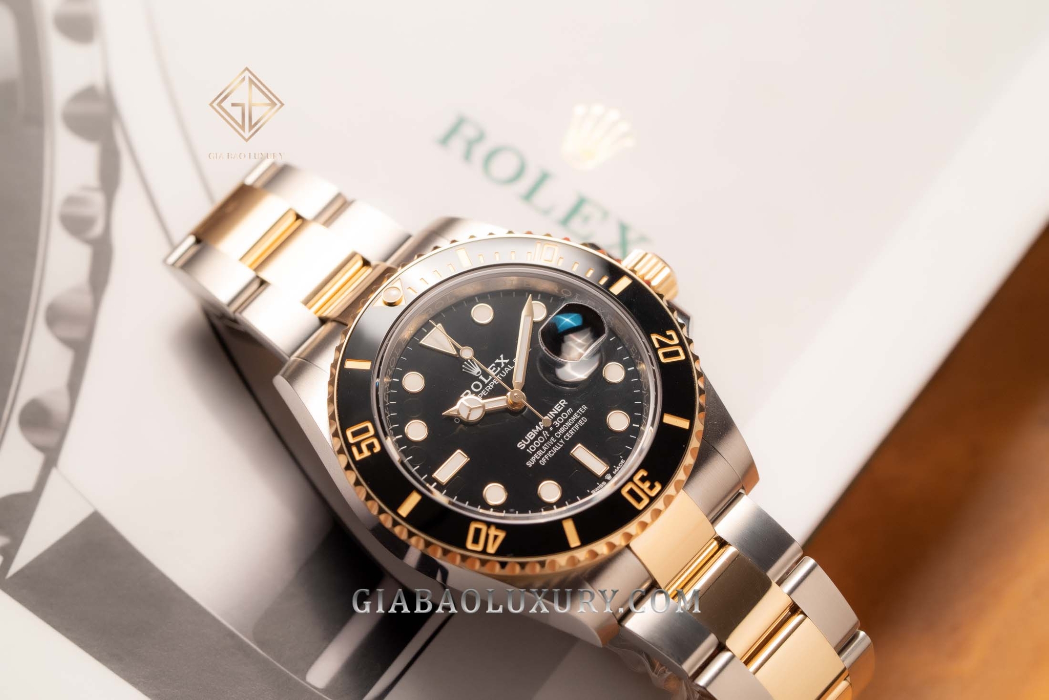 Đồng Hồ Rolex Submariner 126613LN Mặt Số Đen