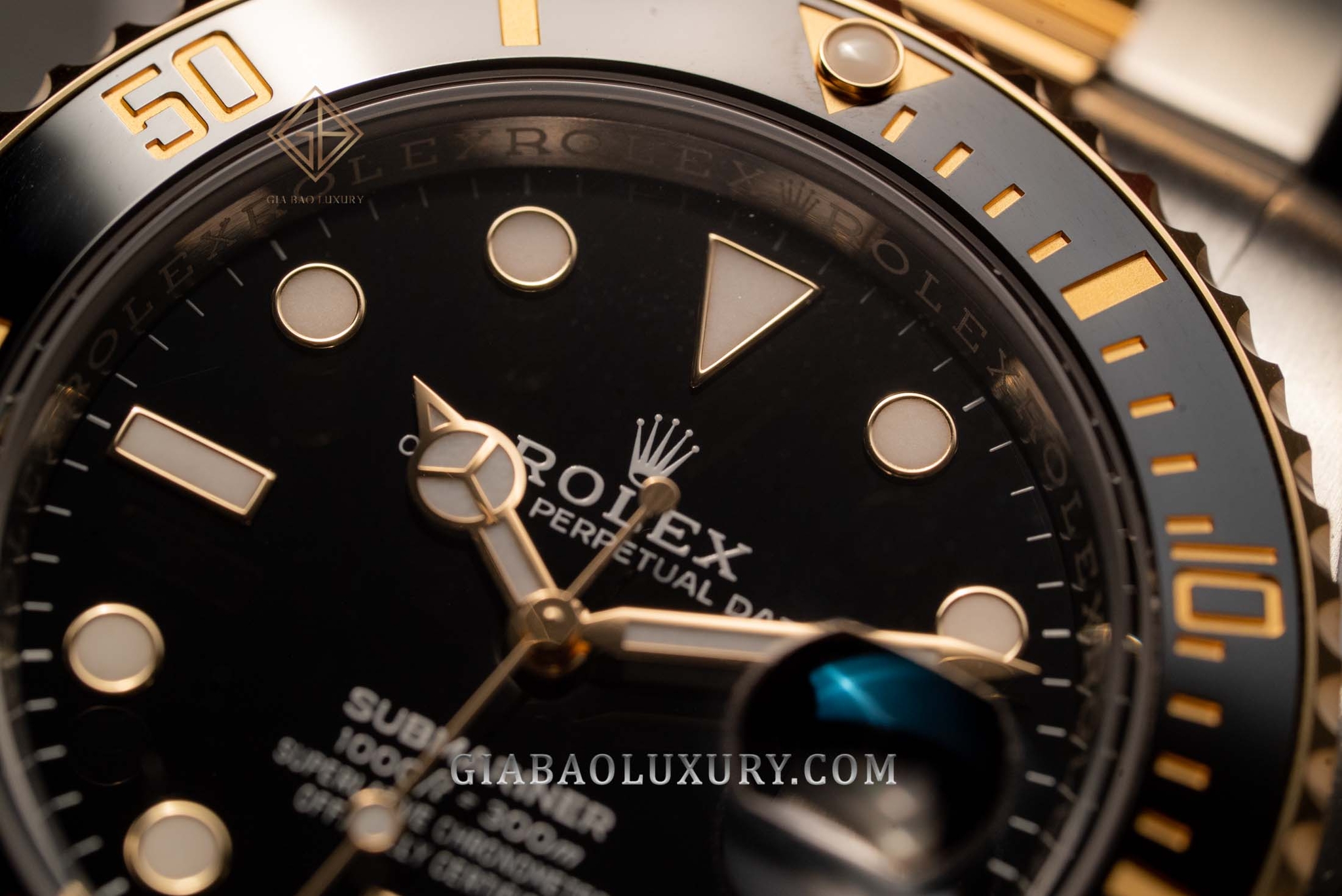 Đồng Hồ Rolex Submariner 126613LN Mặt Số Đen