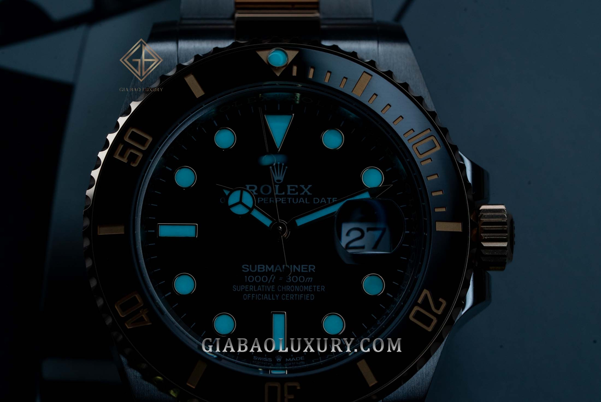 Đồng Hồ Rolex Submariner 126613LN Mặt Số Đen