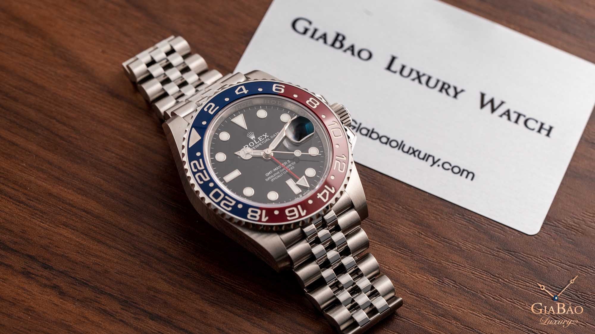 Review Đồng Hồ Rolex GMT-Master II “Pepsi” Ref. 126710 BLRO