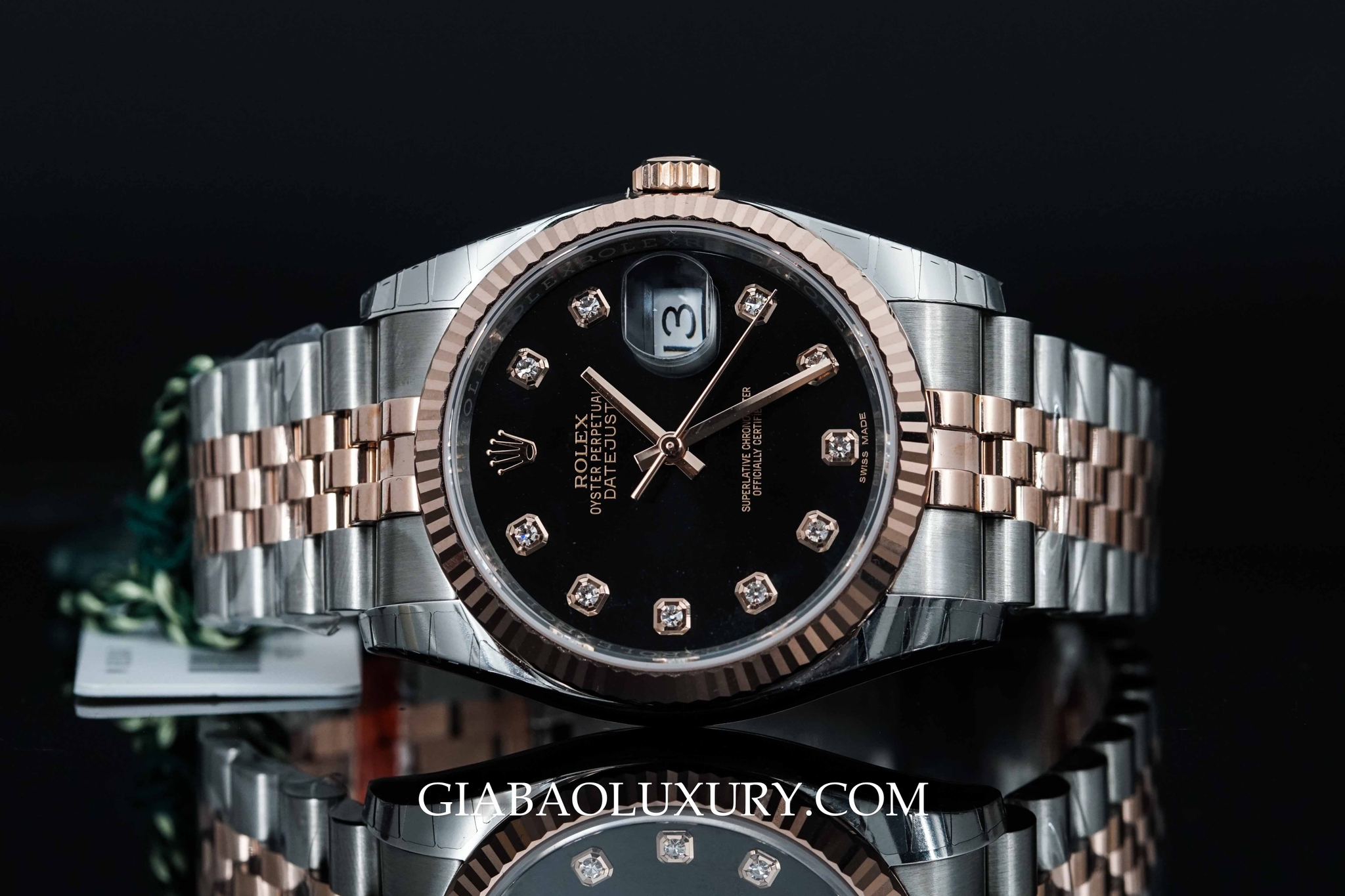 Đồng hồ Rolex Oyster Perpetual Datejust 36 116231 mặt đen