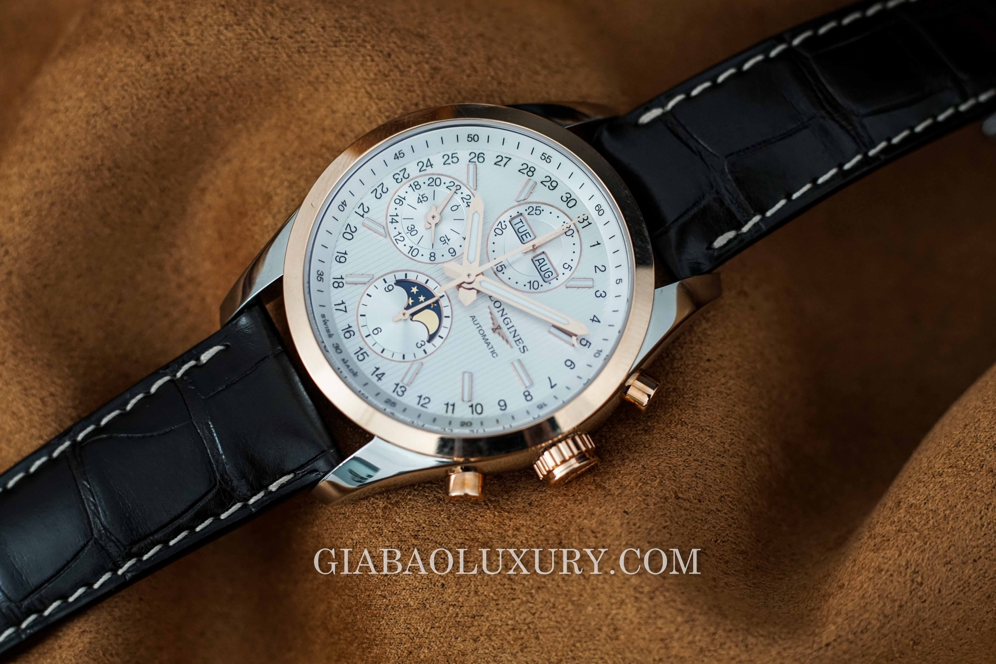 Đồng Hồ Longines Conquest Classic Chronograp Moonphase L27985723