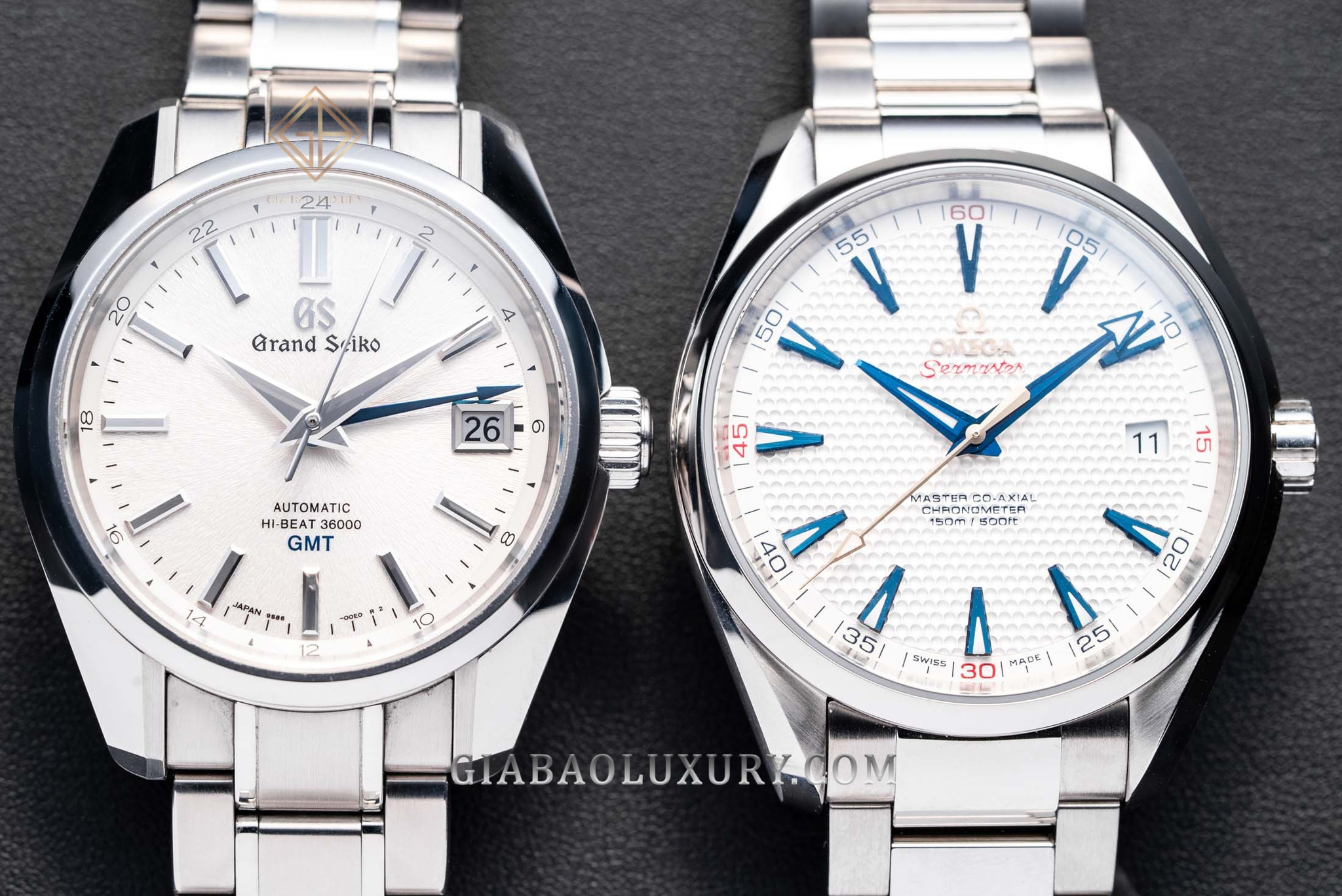 Lựa chọn đồng hồ để đeo hàng ngày: Omega Aqua Terra hay Grand Seiko  Heritage Hi-Beat?