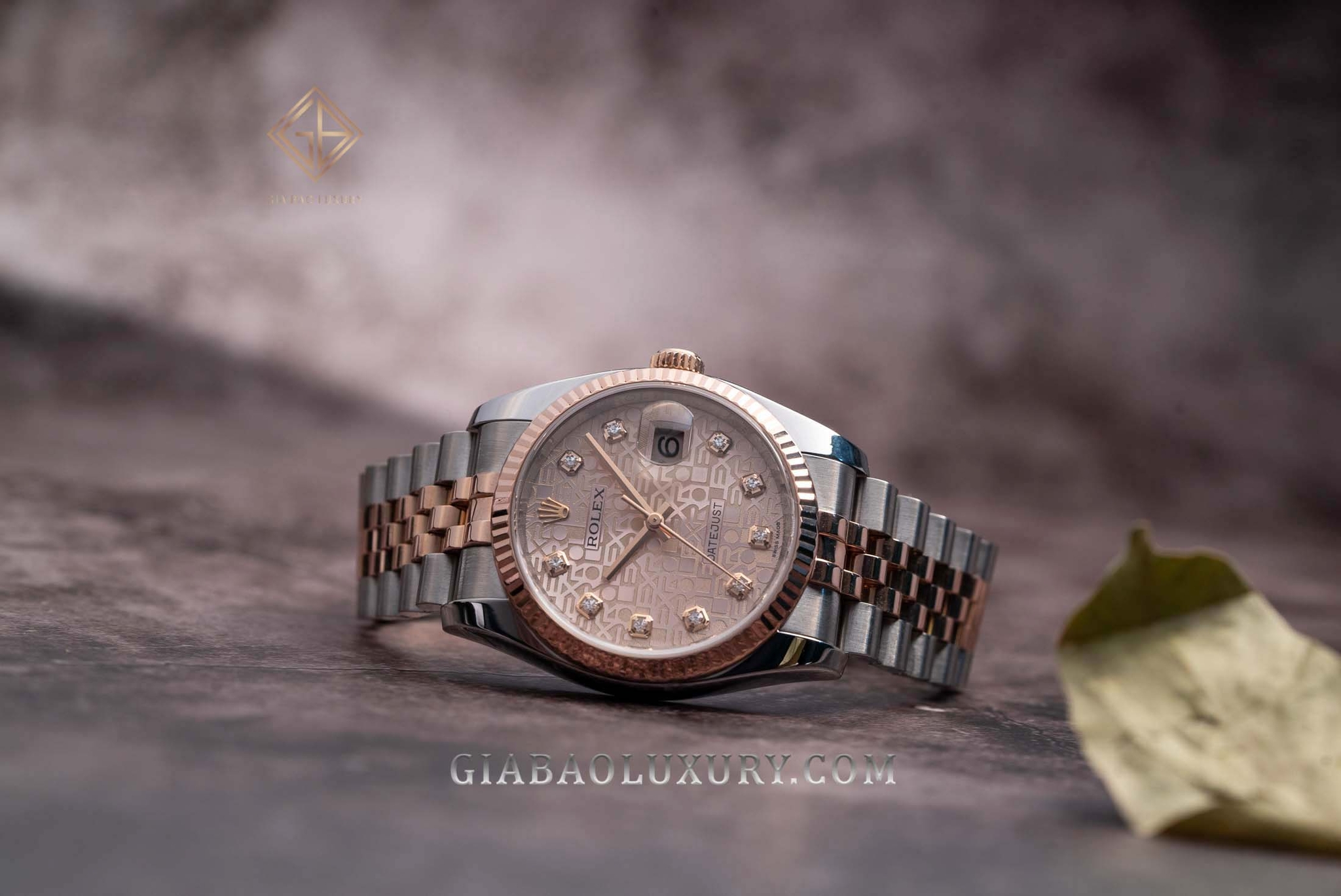 Đồng Hồ Rolex Datejust 36 116231 Mặt Số Vi Tính Hồng