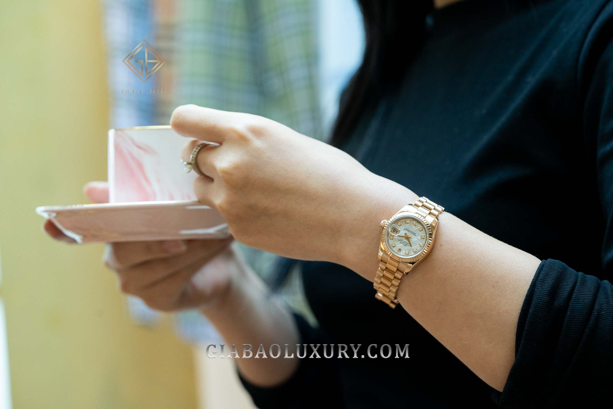 Đồng hồ Rolex Lady Datejust 179175 Mặt Số Thiên Thạch