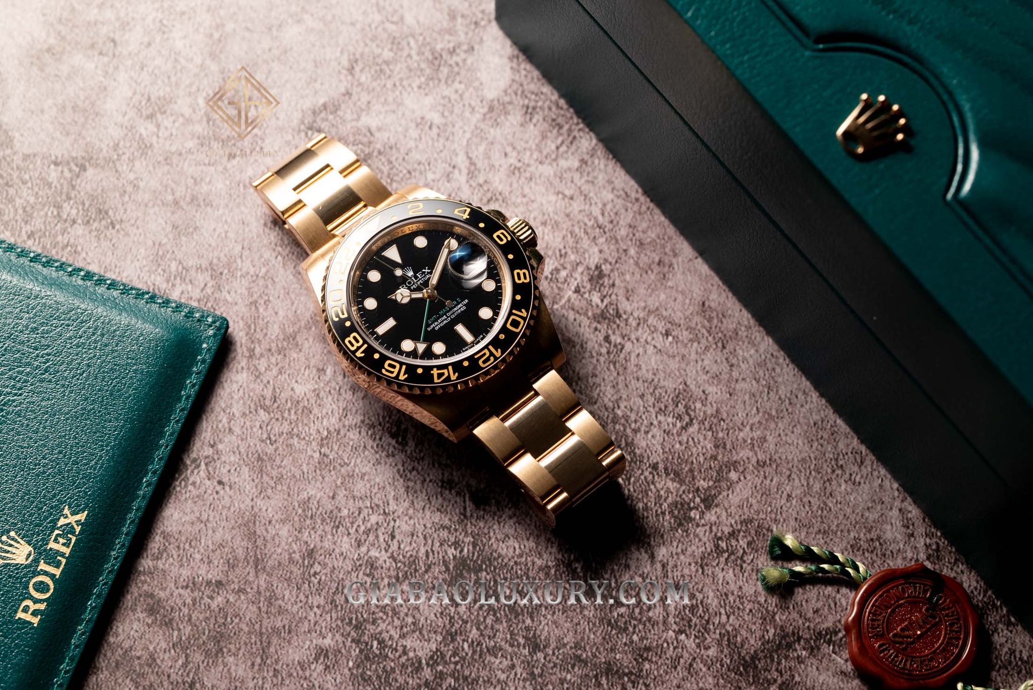 Đồng Hồ Rolex GMT-Master II 116718LN Mặt Số Đen