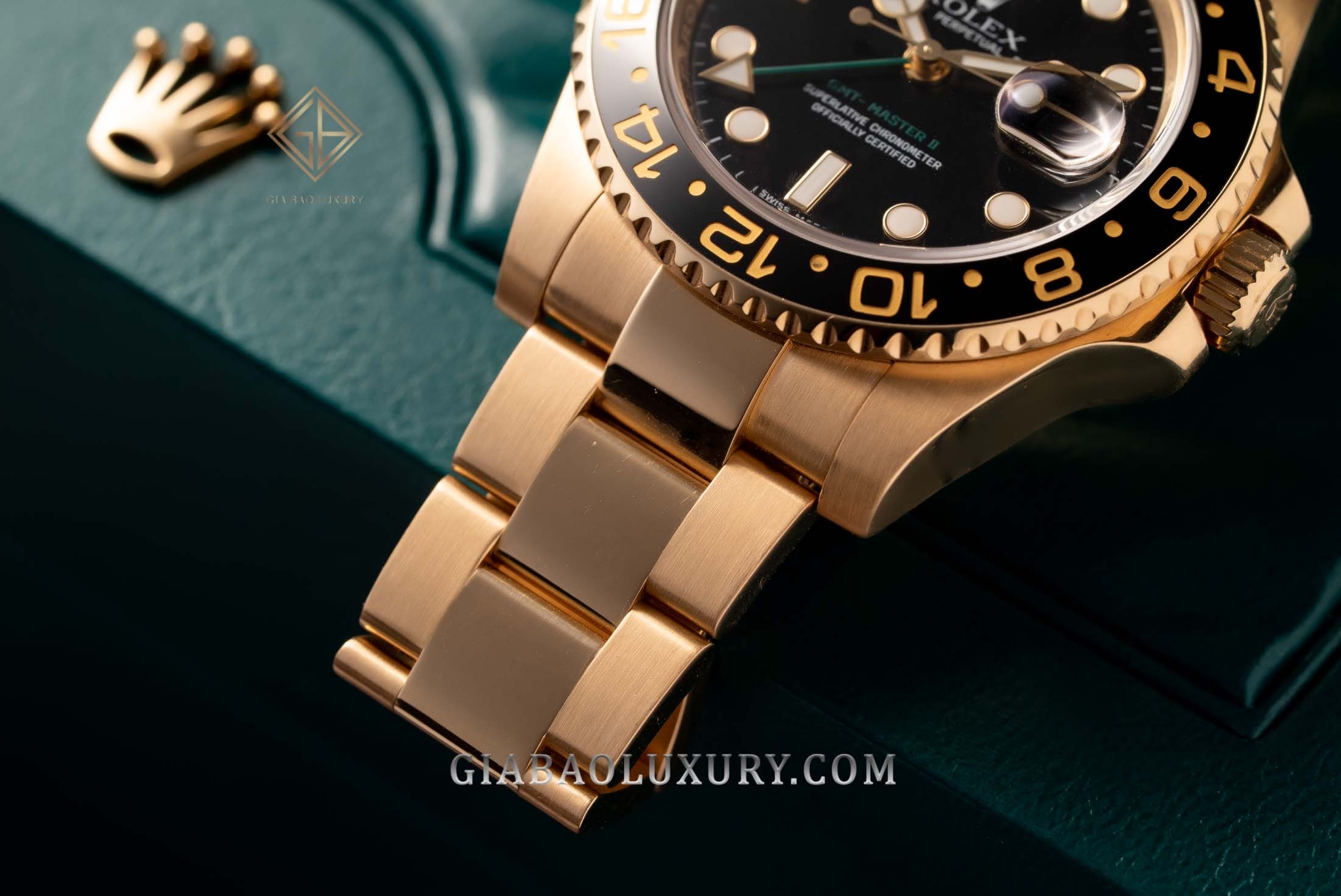 Đồng Hồ Rolex GMT-Master II 116718LN Mặt Số Đen